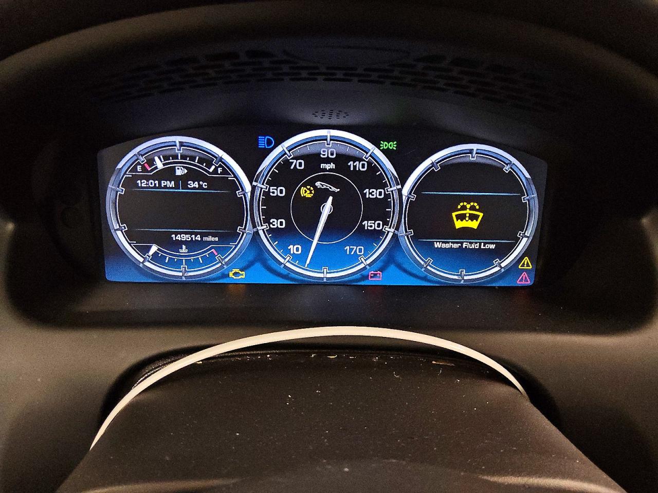 2014 Jaguar Xjl Portfolio Черный vin: SAJWJ2GD2E8V66439