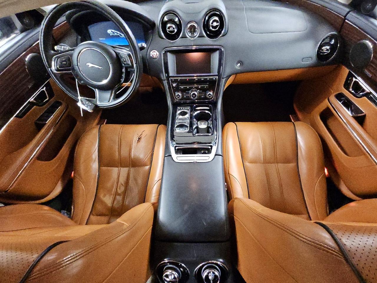 2014 Jaguar Xjl Portfolio Черный vin: SAJWJ2GD2E8V66439