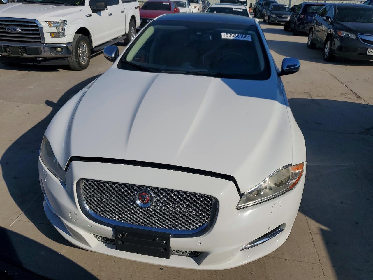 2015 Jaguar Xjl Portfolio White vin: SAJWJ2GD3F8V84238