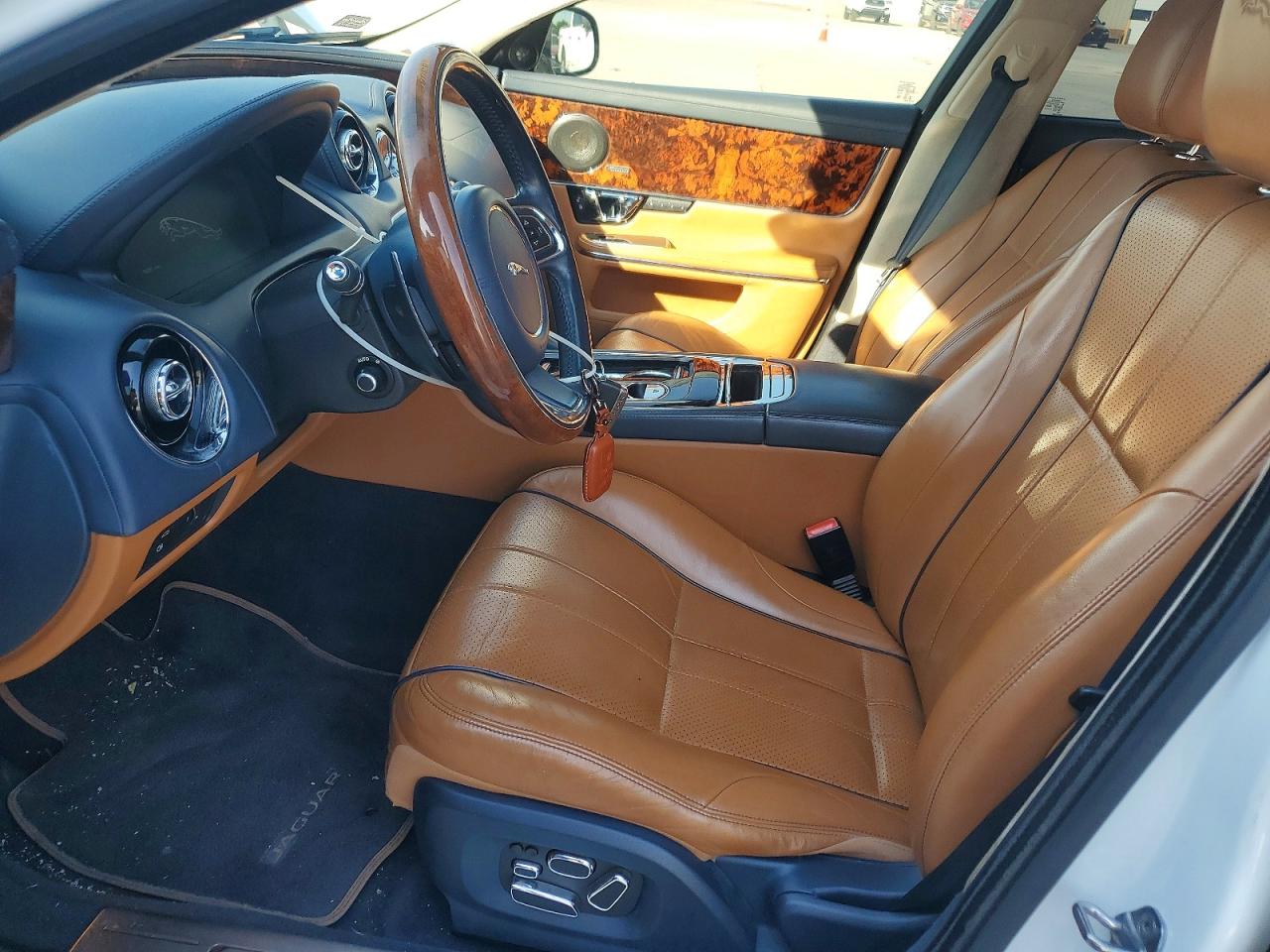 2015 Jaguar Xjl Portfolio White vin: SAJWJ2GD3F8V84238
