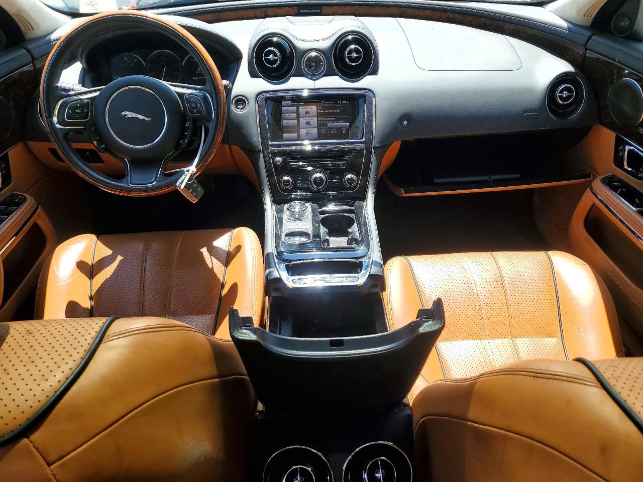 2014 Jaguar Xjl Portfolio Green vin: SAJWJ2GD4E8V64319