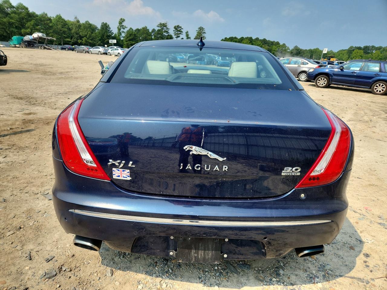2013 Jaguar Xjl Portfolio Синий vin: SAJWJ2GD5D8V44580
