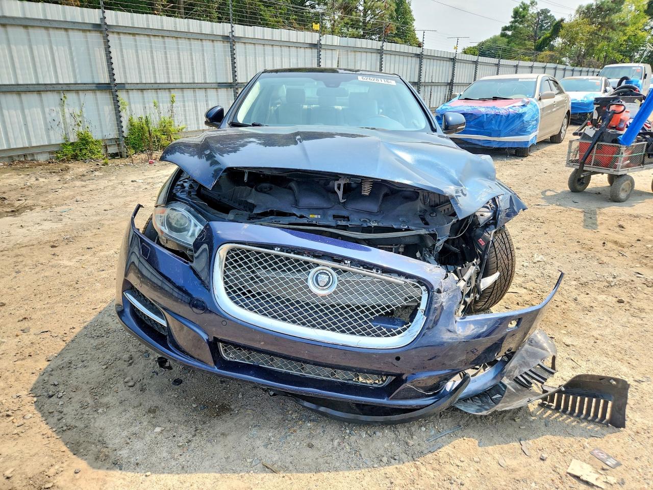 2013 Jaguar Xjl Portfolio Синий vin: SAJWJ2GD5D8V44580