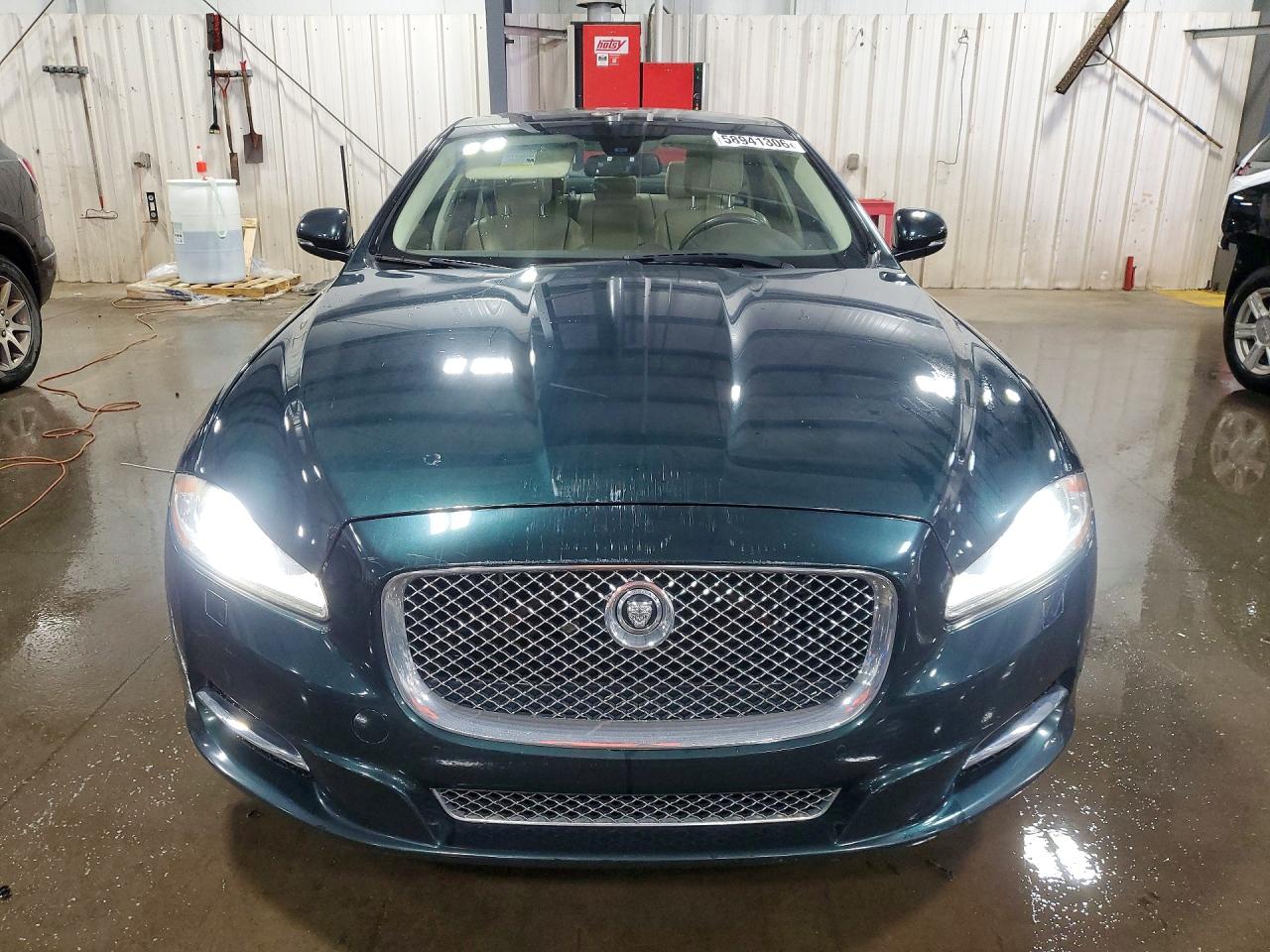 2013 Jaguar Xjl Portfolio Green vin: SAJWJ2GD5D8V44952