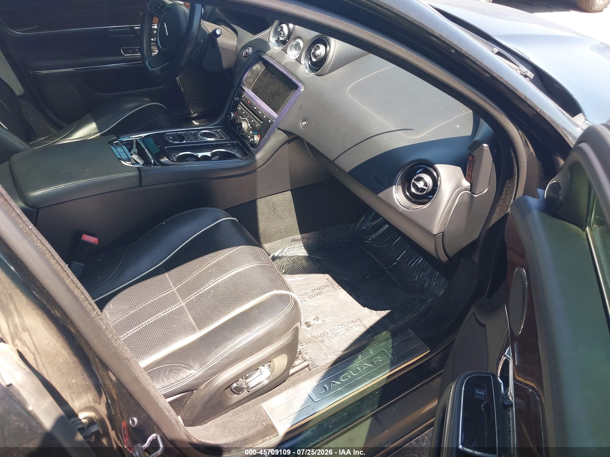 2014 Jaguar Xj Xjl Portfolio Black vin: SAJWJ2GD9E8V61514