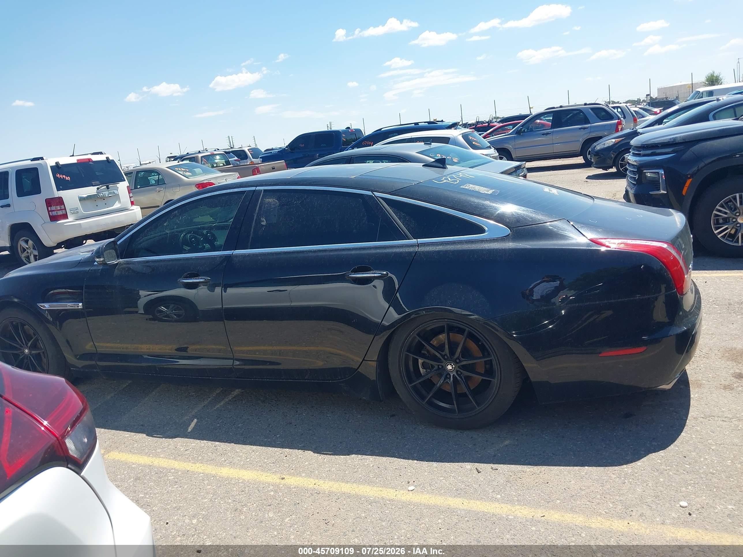 2014 Jaguar Xj Xjl Portfolio Black vin: SAJWJ2GD9E8V61514