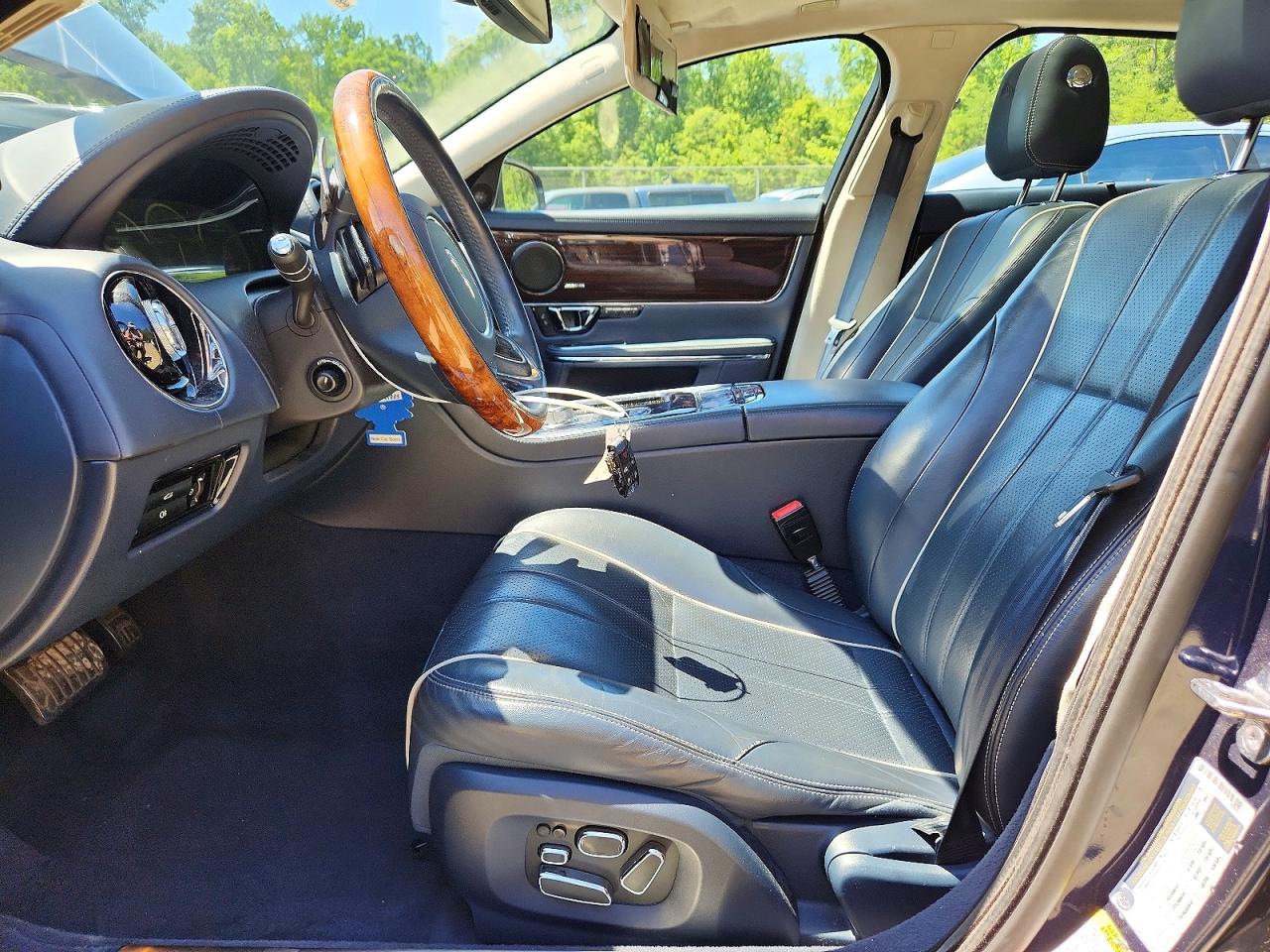 2014 Jaguar Xjl Portfolio Синий vin: SAJWJ2GD9E8V65689