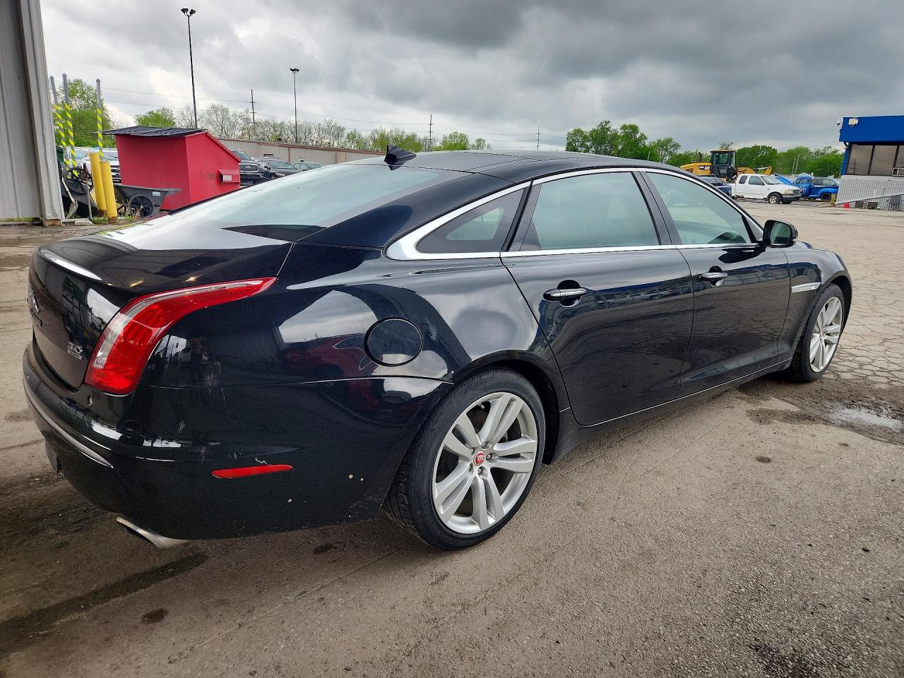 2014 Jaguar Xjl Portfolio Черный vin: SAJWJ2GD9E8V68043