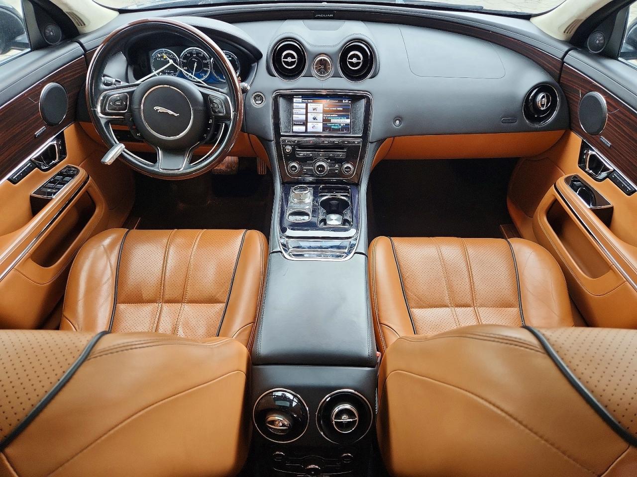 2014 Jaguar Xjl Portfolio Черный vin: SAJWJ2GD9E8V68043