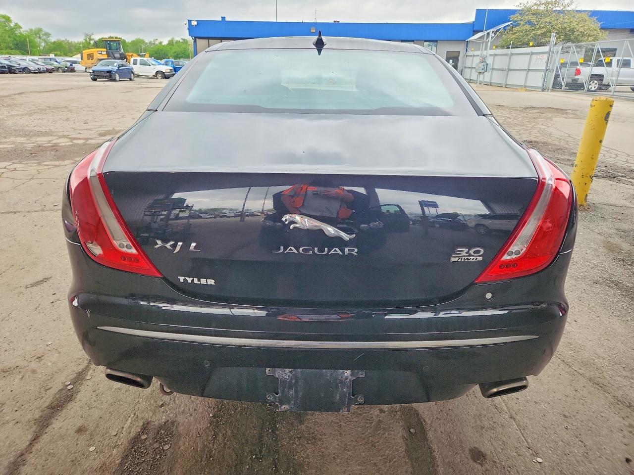 2014 Jaguar Xjl Portfolio Черный vin: SAJWJ2GD9E8V68043