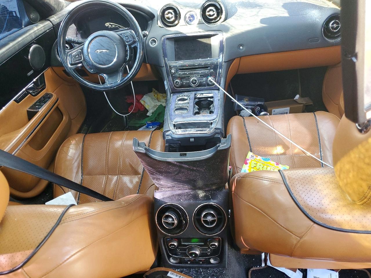 2013 Jaguar Xjl Portfolio Burgundy vin: SAJWJ2GDXD8V47426