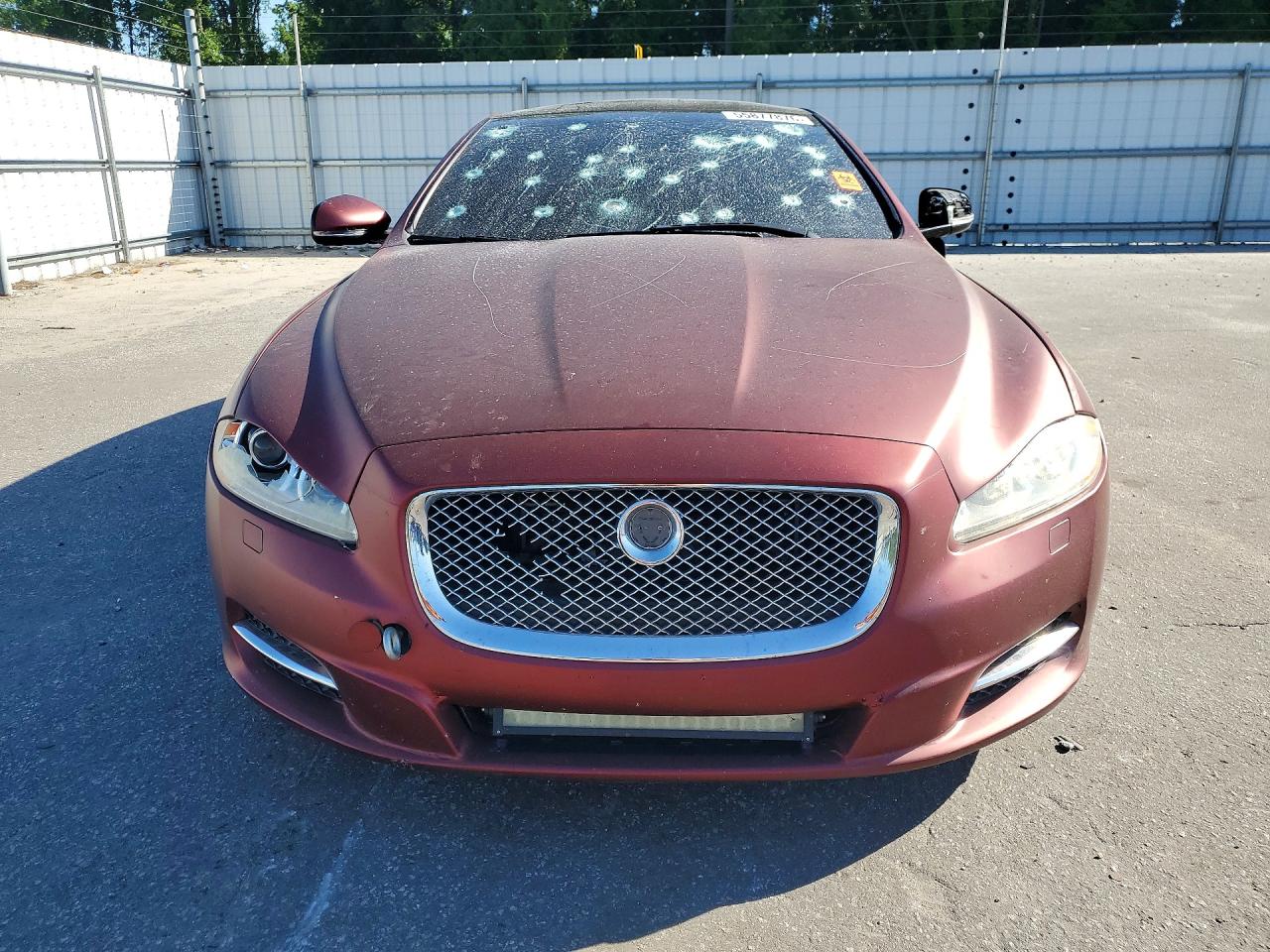 2013 Jaguar Xjl Portfolio Burgundy vin: SAJWJ2GDXD8V47426