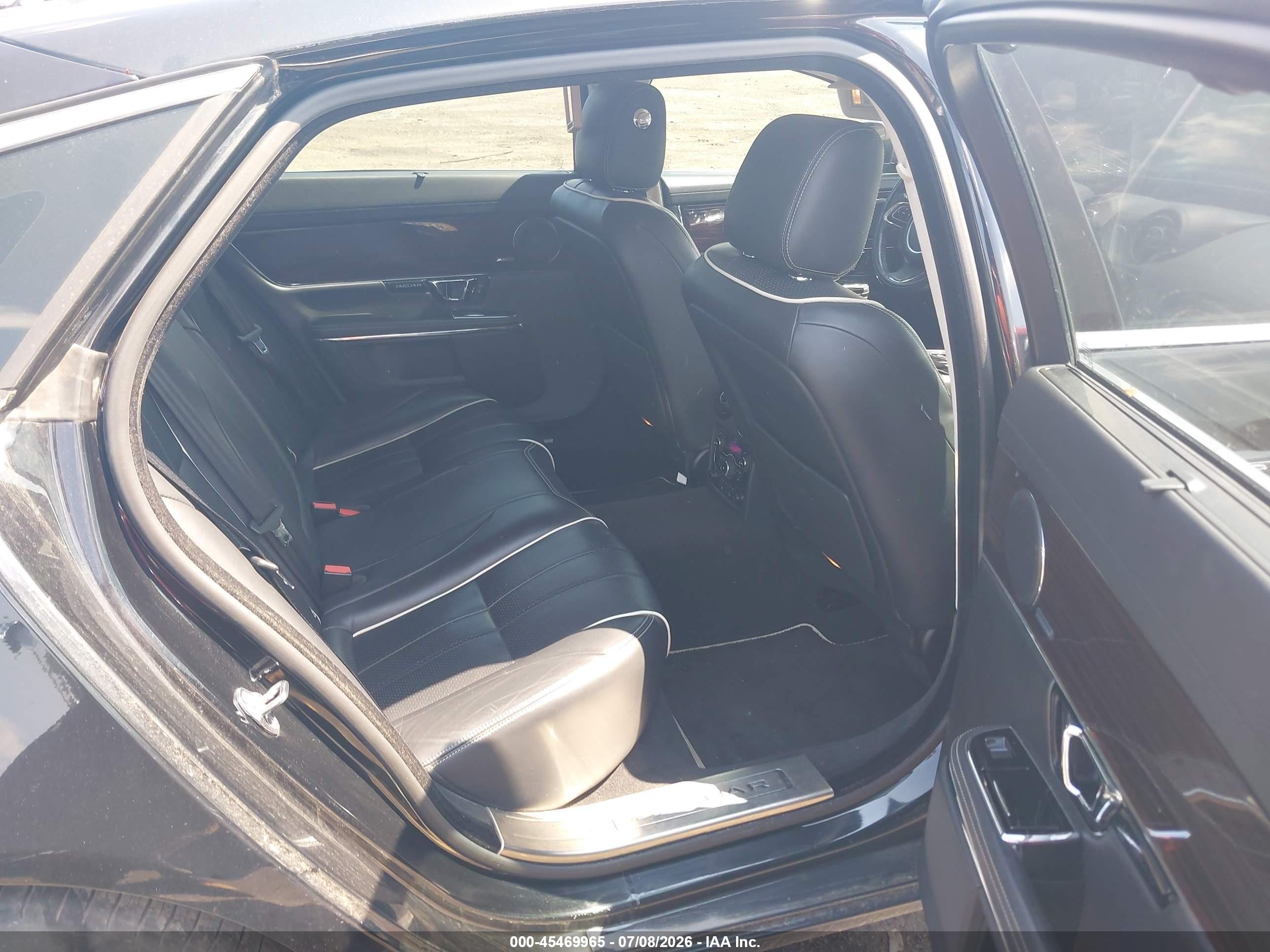 2014 Jaguar Xj Xjl Portfolio Black vin: SAJWJ2GDXE8V61294