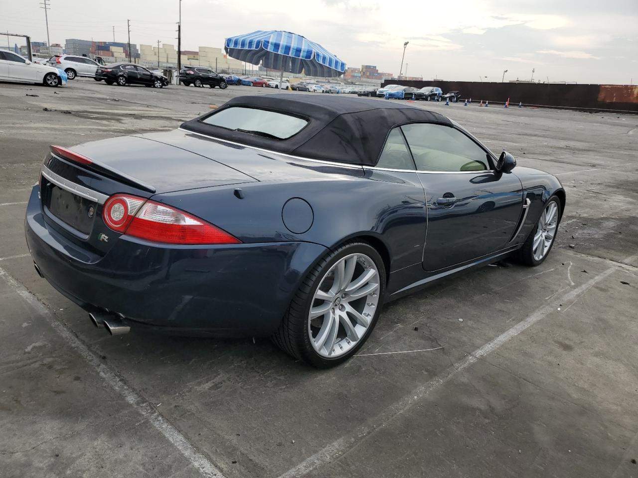 2007 Jaguar Xkr Синий vin: SAJXA44C879B11588