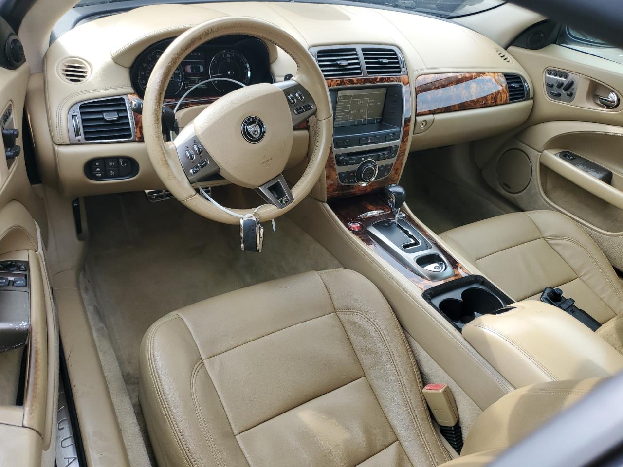 2007 Jaguar Xkr Синий vin: SAJXA44C879B11588