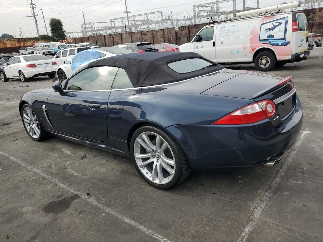2007 Jaguar Xkr Синий vin: SAJXA44C879B11588