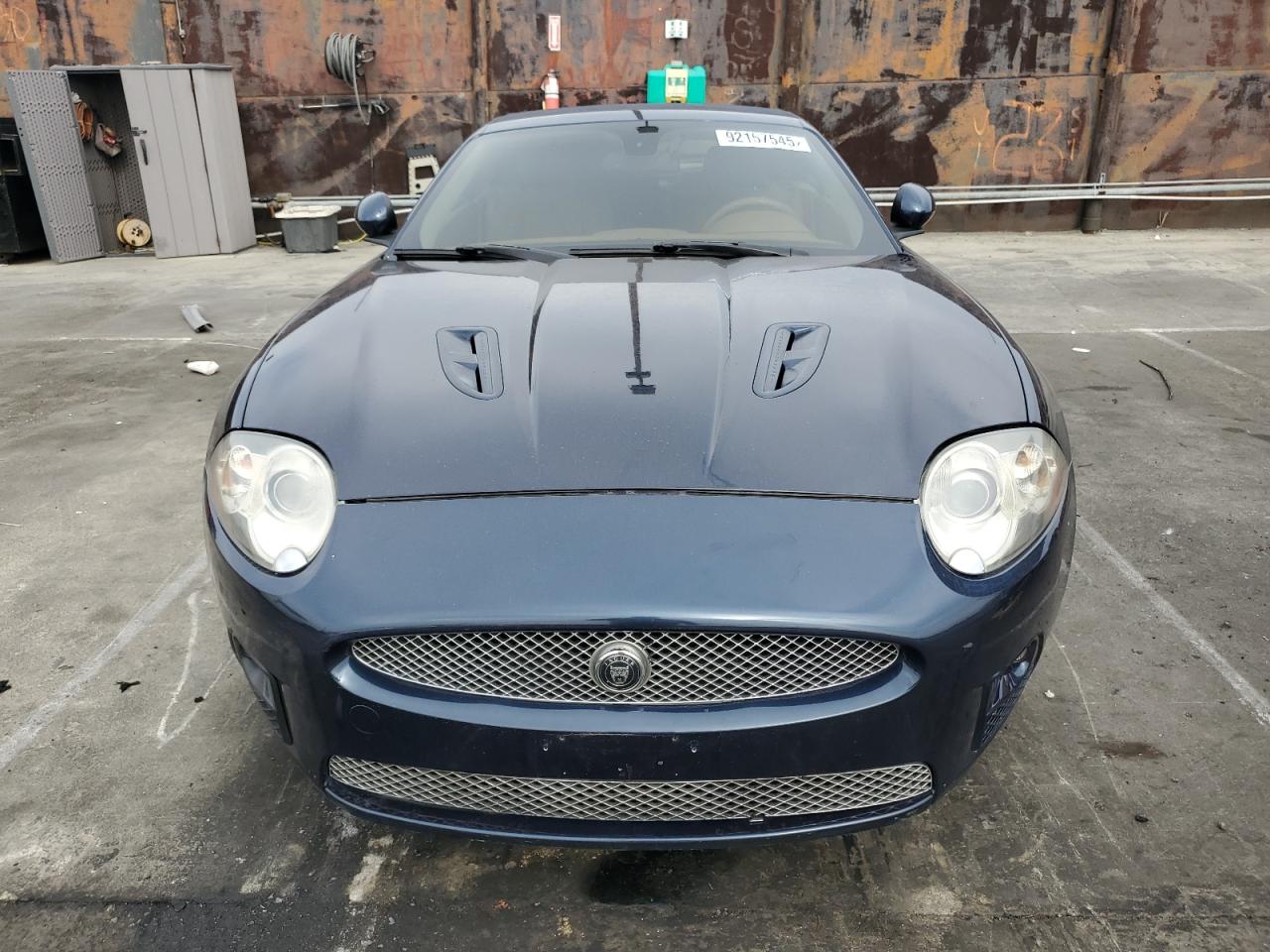 2007 Jaguar Xkr Синий vin: SAJXA44C879B11588