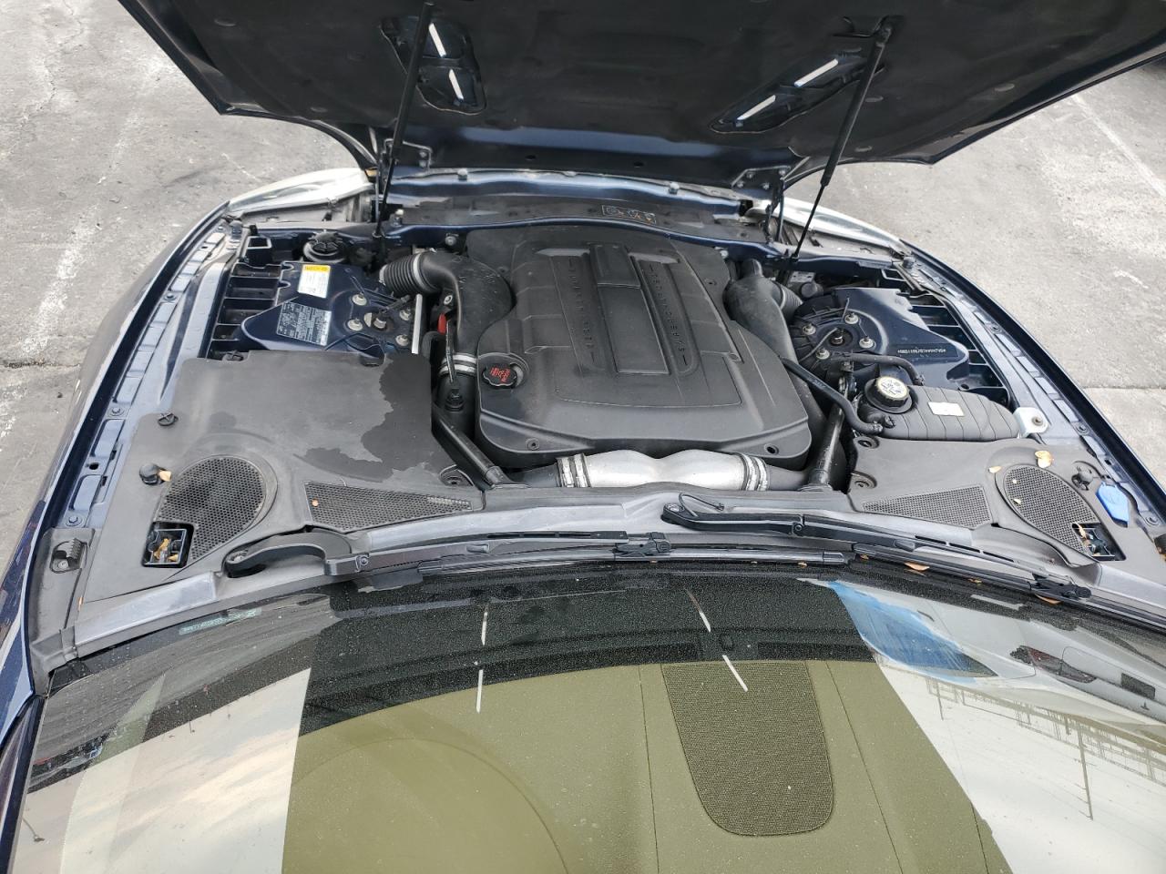 2007 Jaguar Xkr Синий vin: SAJXA44C879B11588
