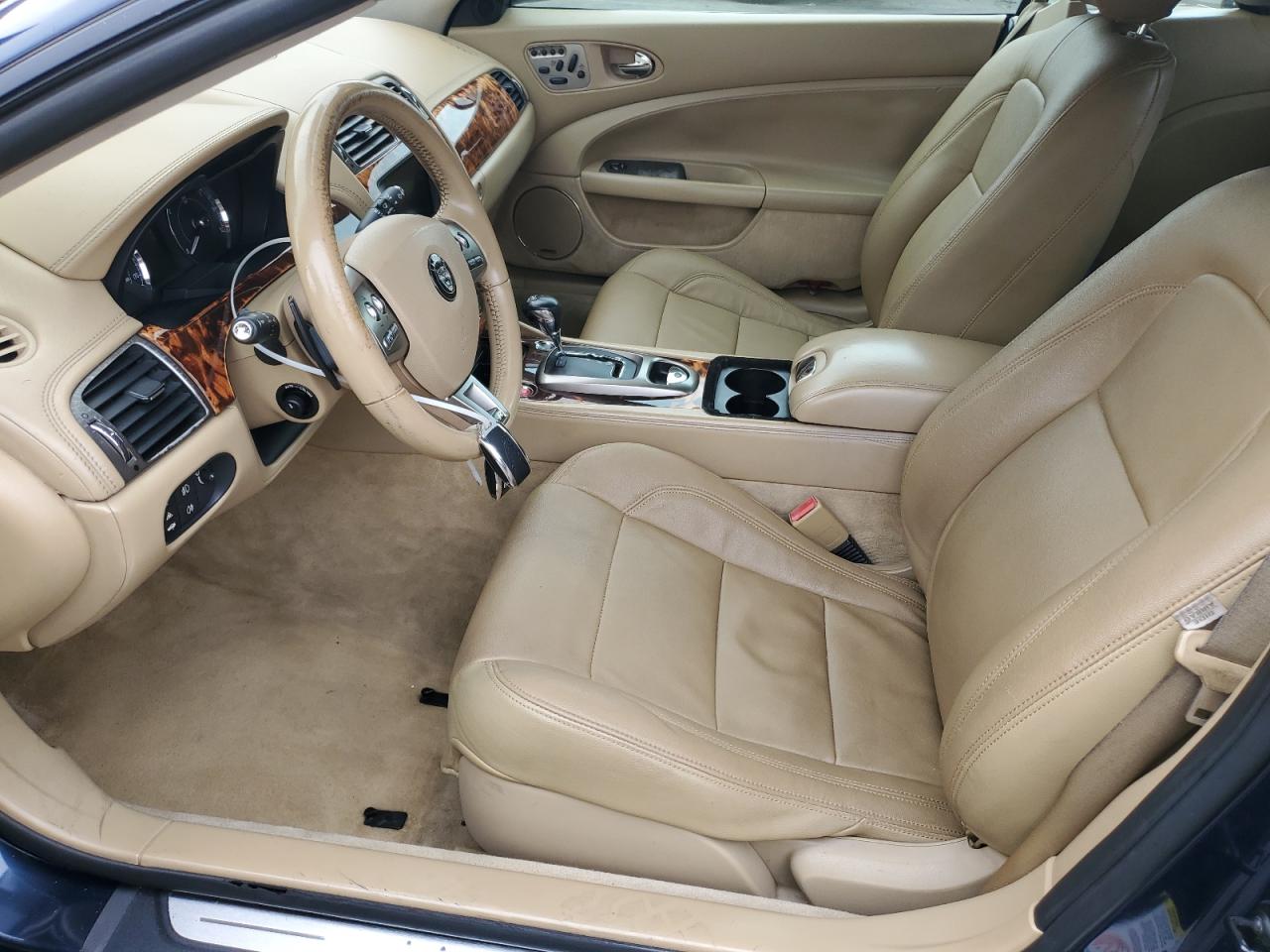 2007 Jaguar Xkr Синий vin: SAJXA44C879B11588