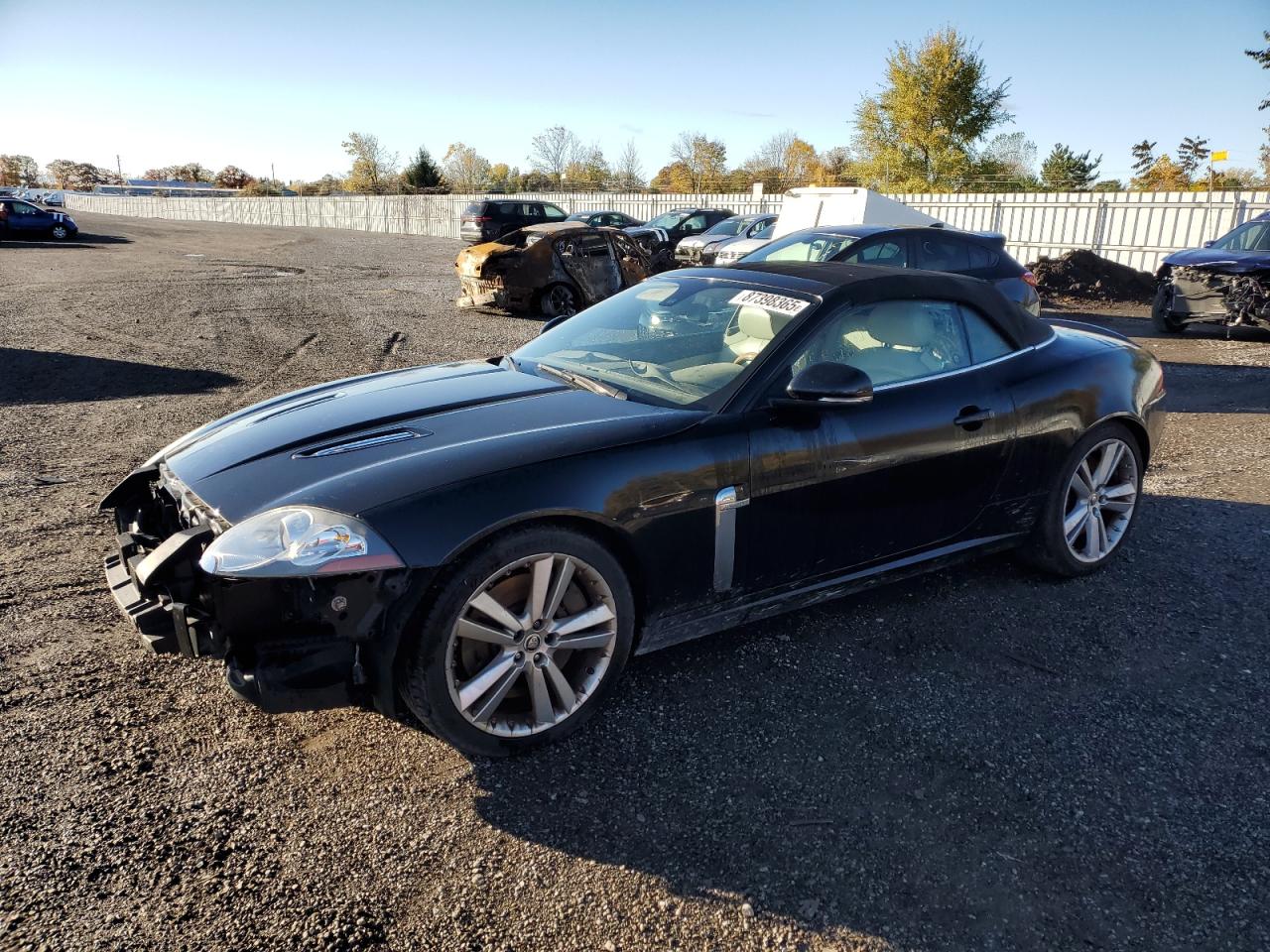 2010 Jaguar Xkr Black vin: SAJXA4EC6AMB38047