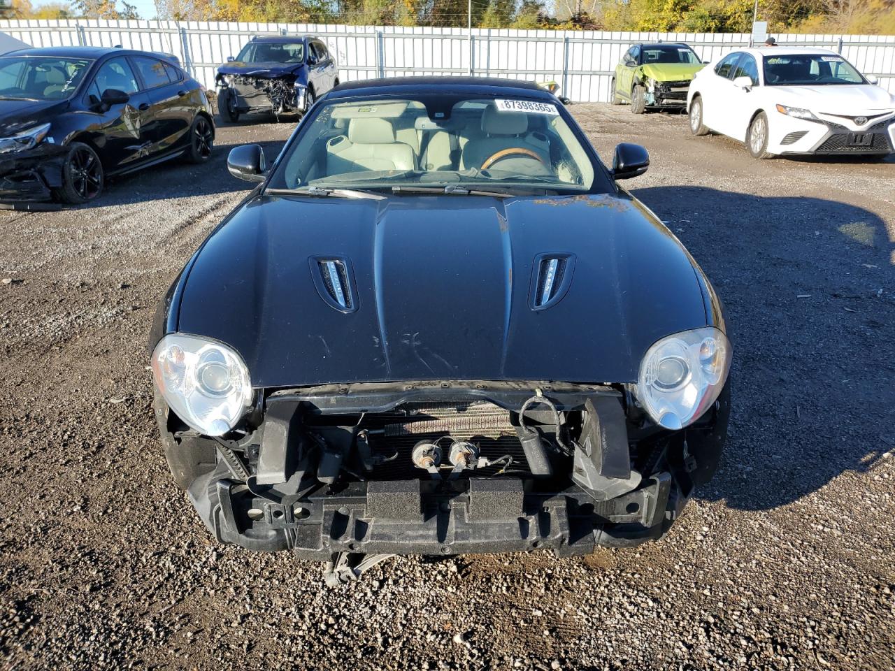 2010 Jaguar Xkr Black vin: SAJXA4EC6AMB38047