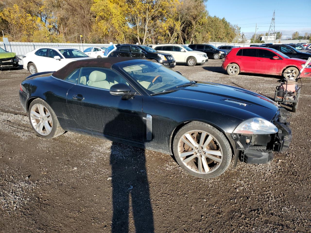 2010 Jaguar Xkr Black vin: SAJXA4EC6AMB38047