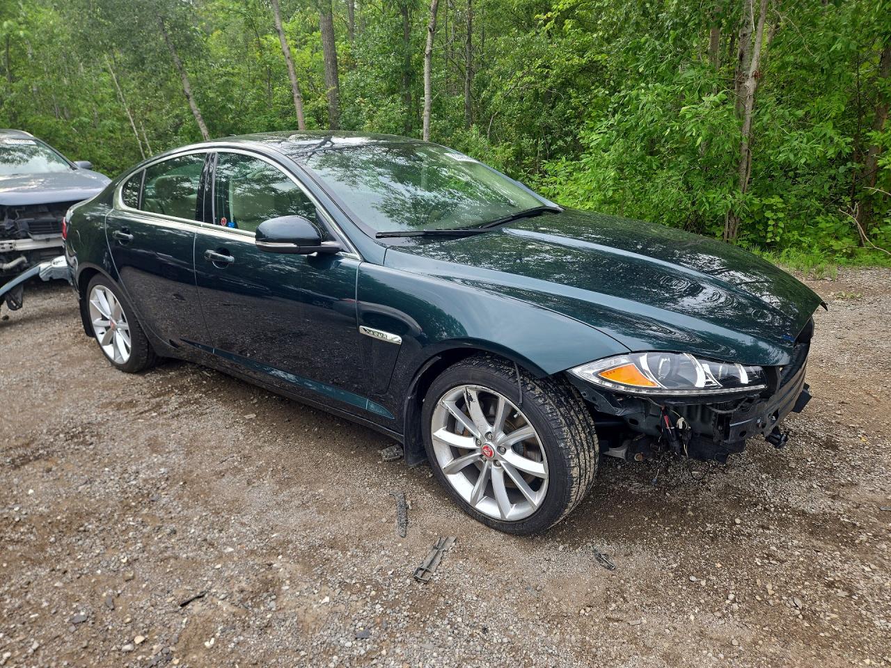 2015 Jaguar Xf 3.0 Sport Awd Green vin: SAJXJ0FF1F8U69326