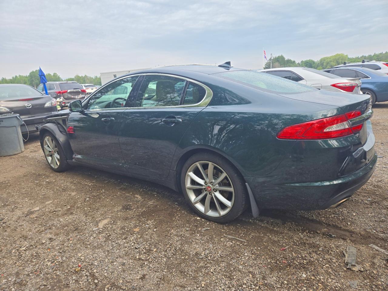 2015 Jaguar Xf 3.0 Sport Awd Green vin: SAJXJ0FF1F8U69326