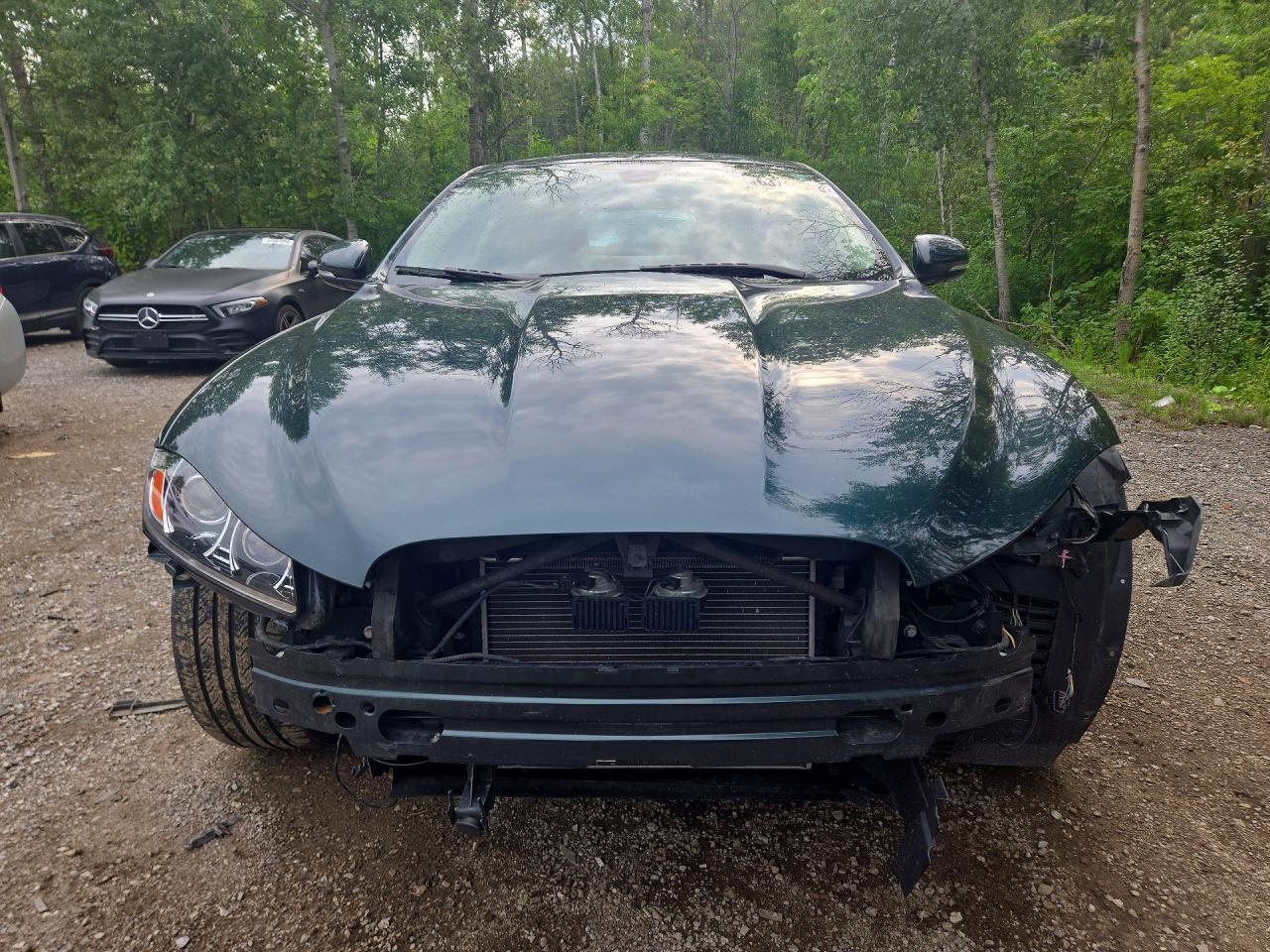 2015 Jaguar Xf 3.0 Sport Awd Green vin: SAJXJ0FF1F8U69326