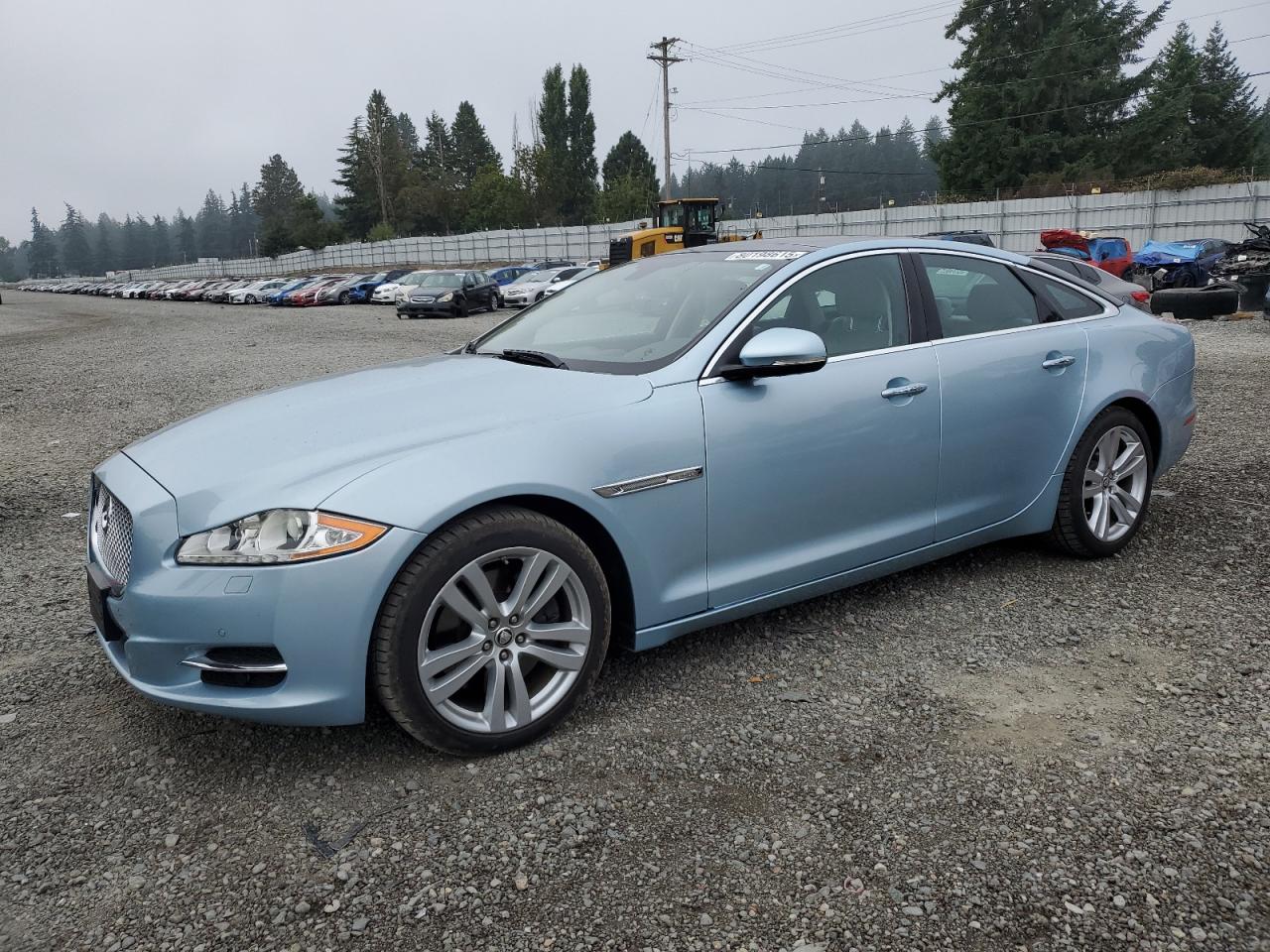2013 Jaguar Xj Blue vin: SAJXJ1CDXD8V48337