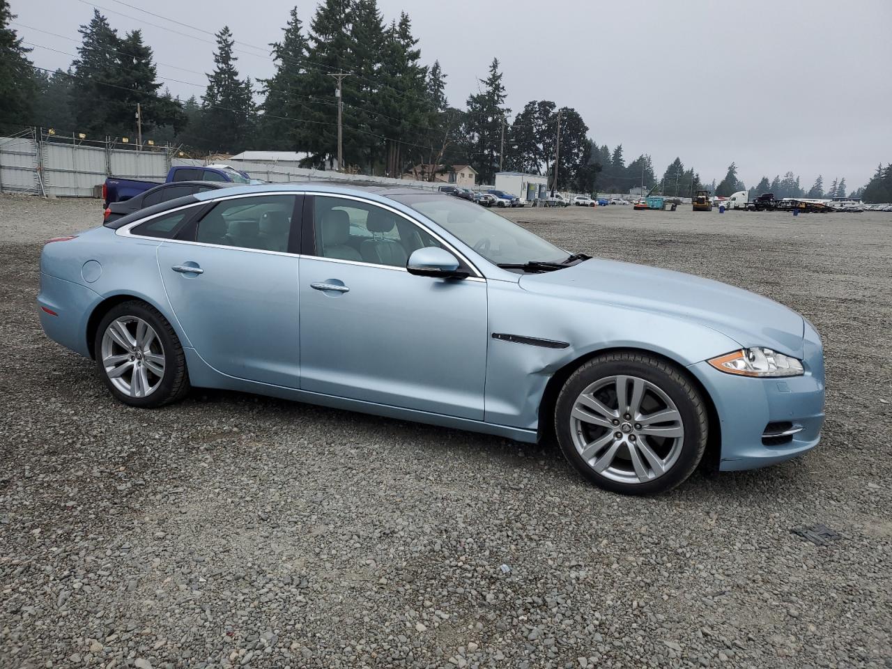 2013 Jaguar Xj Blue vin: SAJXJ1CDXD8V48337