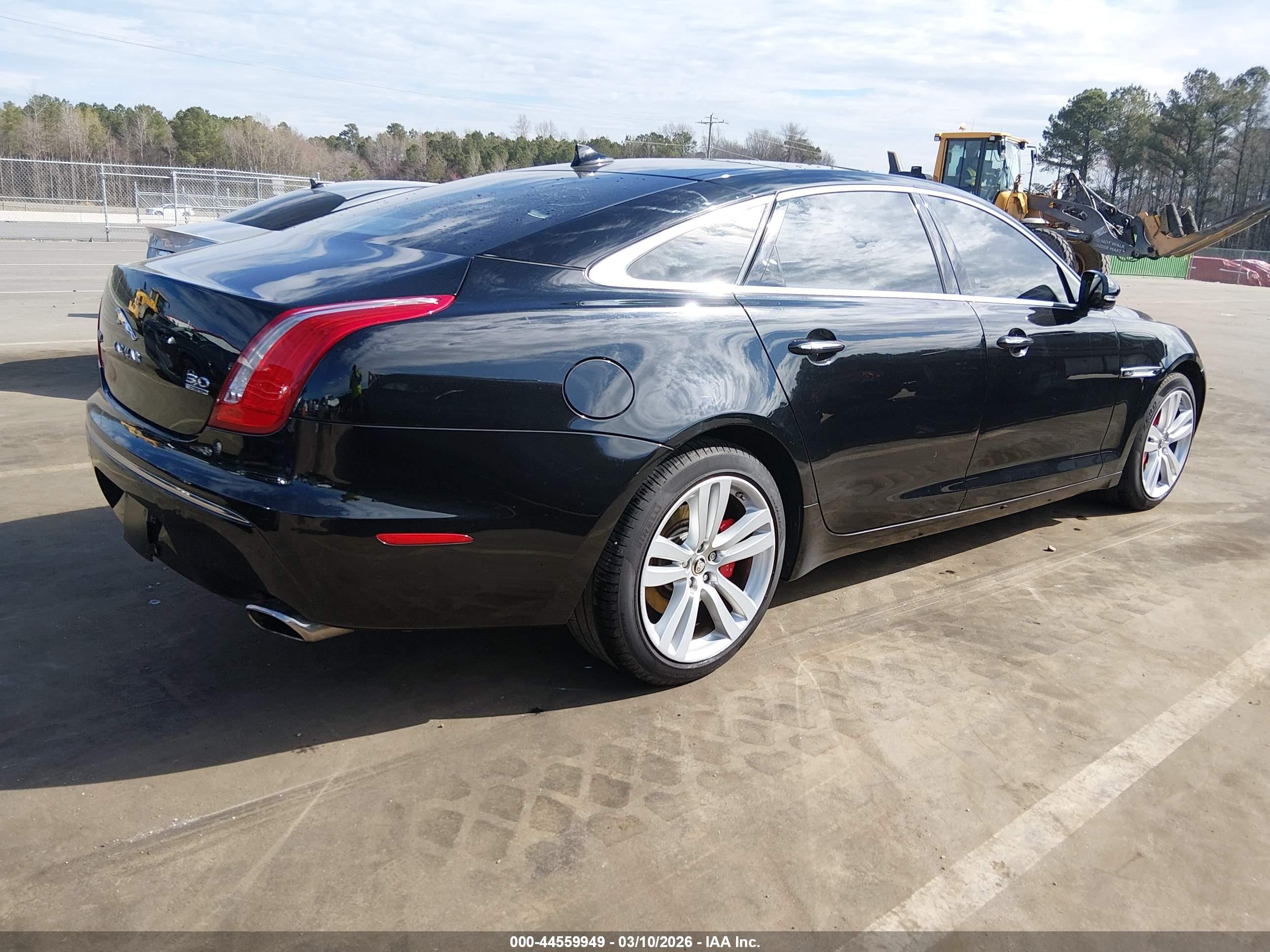 2013 Jaguar Xj Xjl Portfolio Black vin: SAJXJ2GD6D8V47007