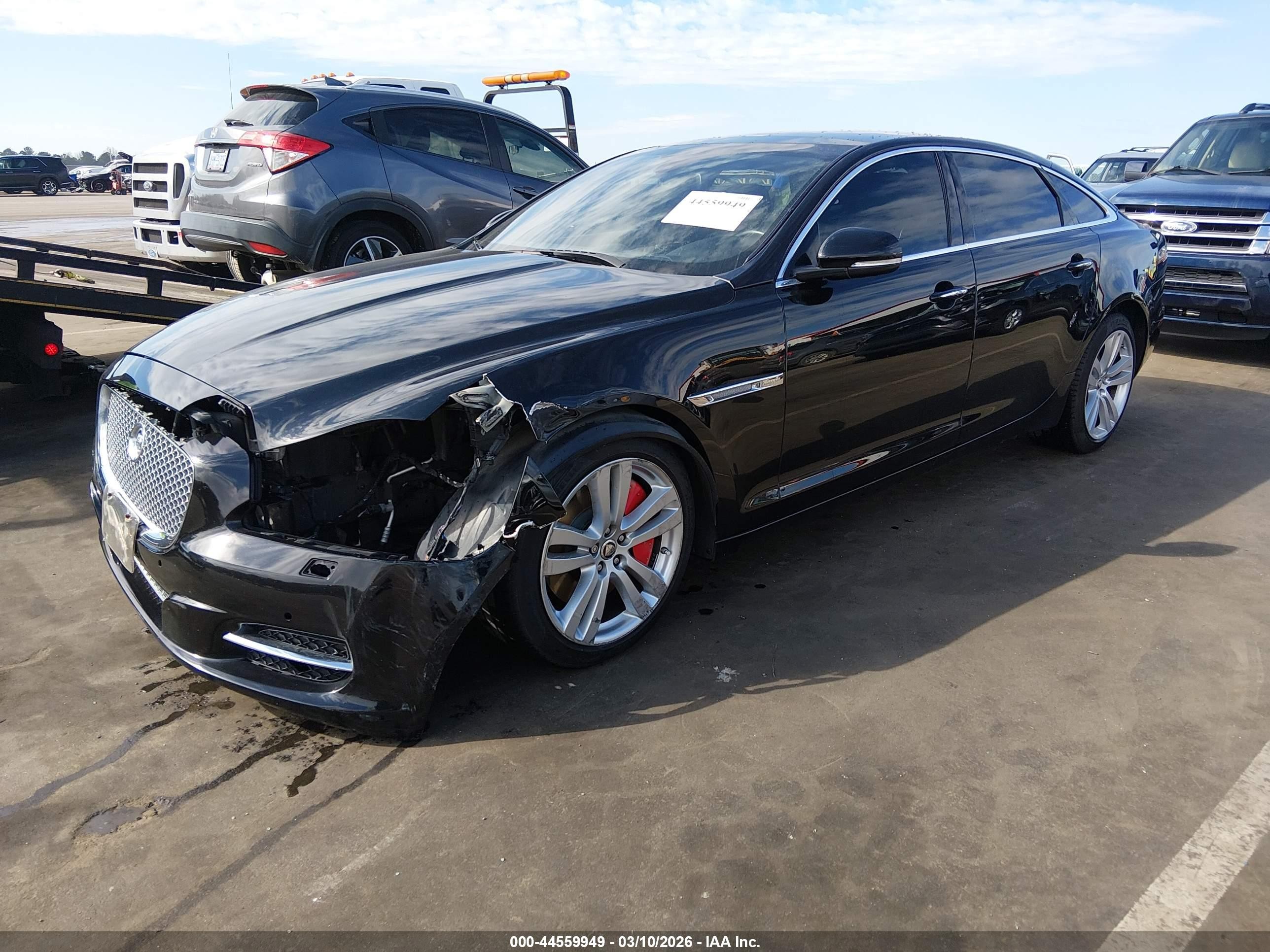 2013 Jaguar Xj Xjl Portfolio Black vin: SAJXJ2GD6D8V47007