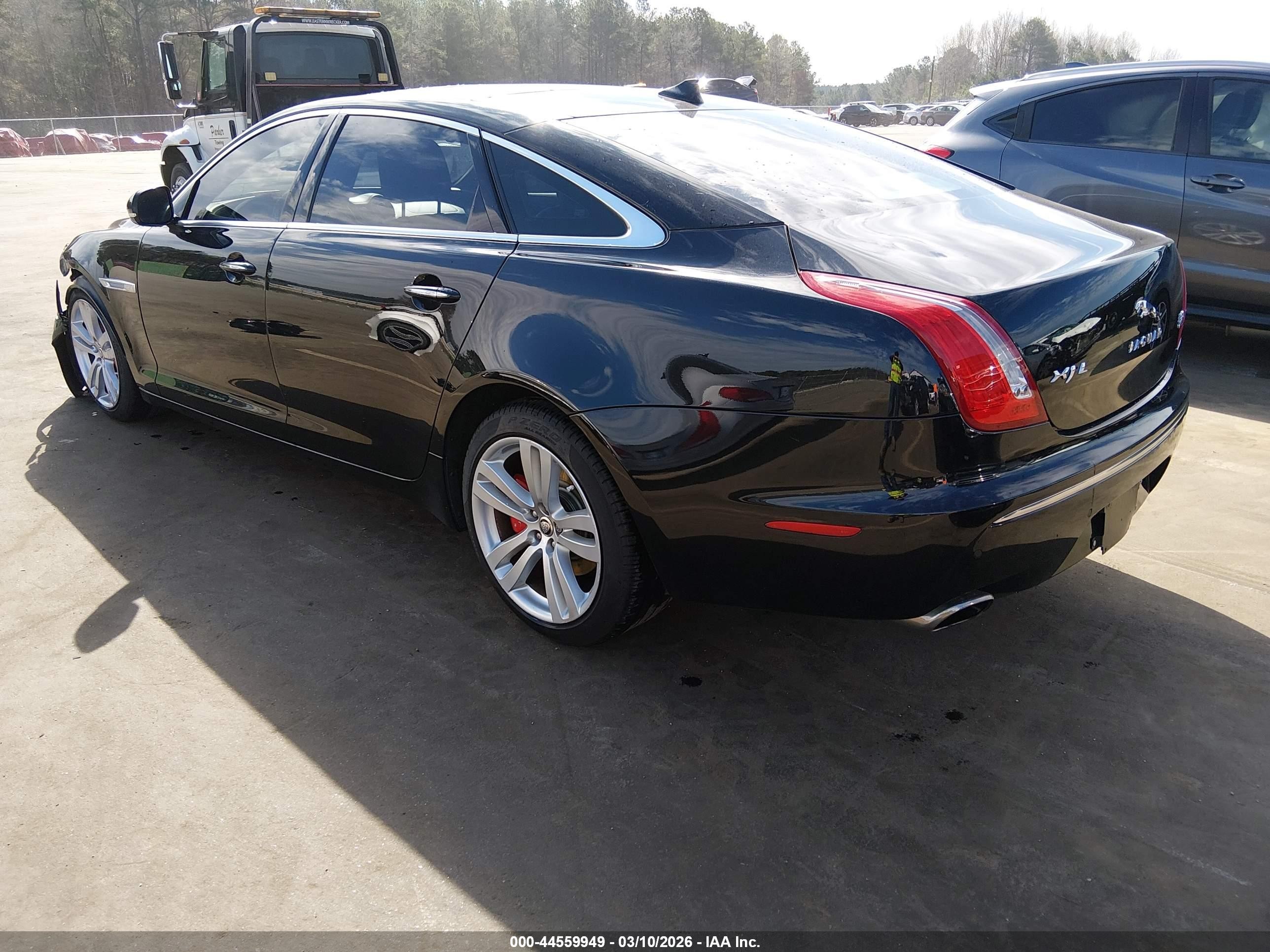 2013 Jaguar Xj Xjl Portfolio Black vin: SAJXJ2GD6D8V47007
