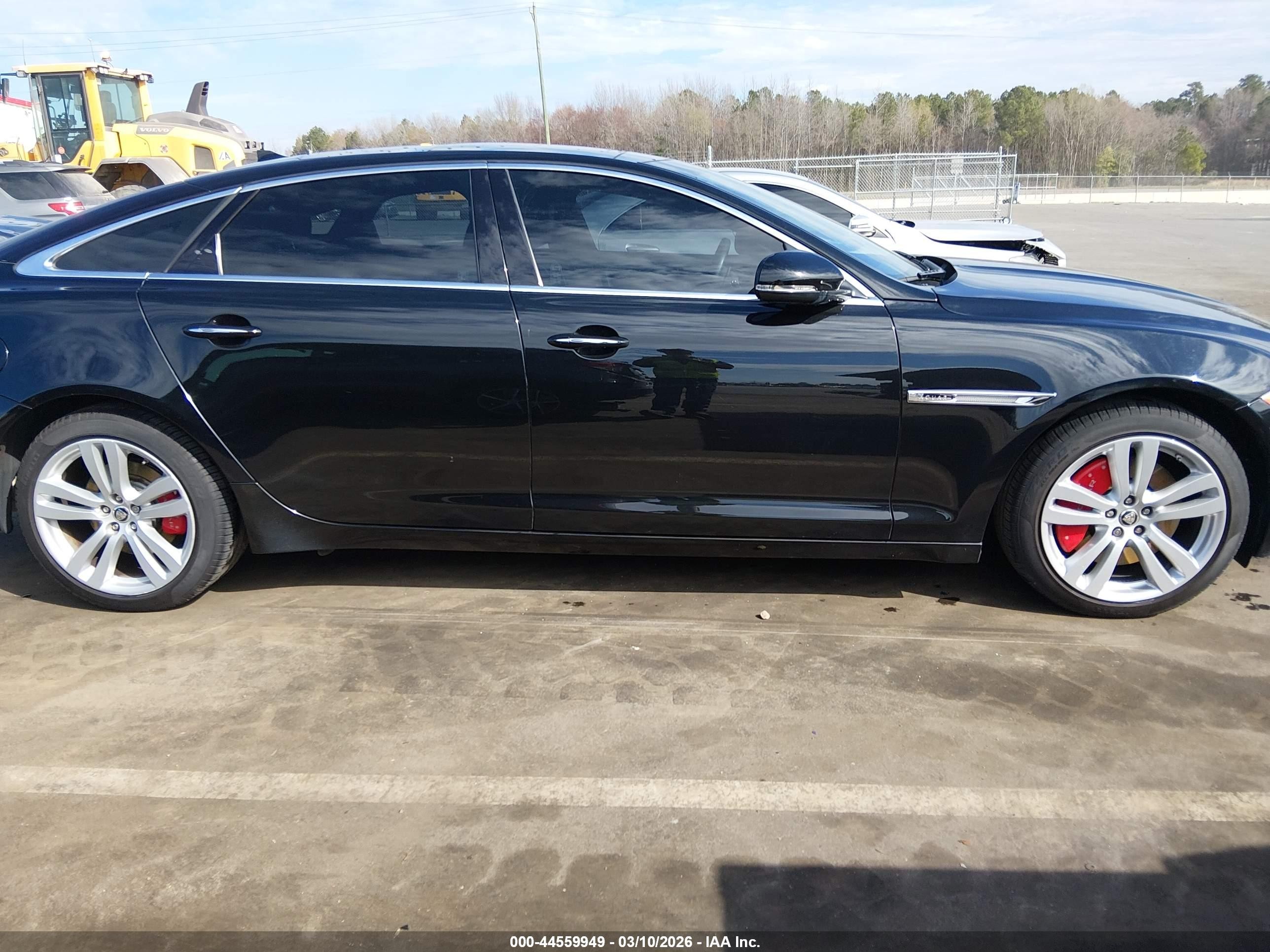 2013 Jaguar Xj Xjl Portfolio Black vin: SAJXJ2GD6D8V47007