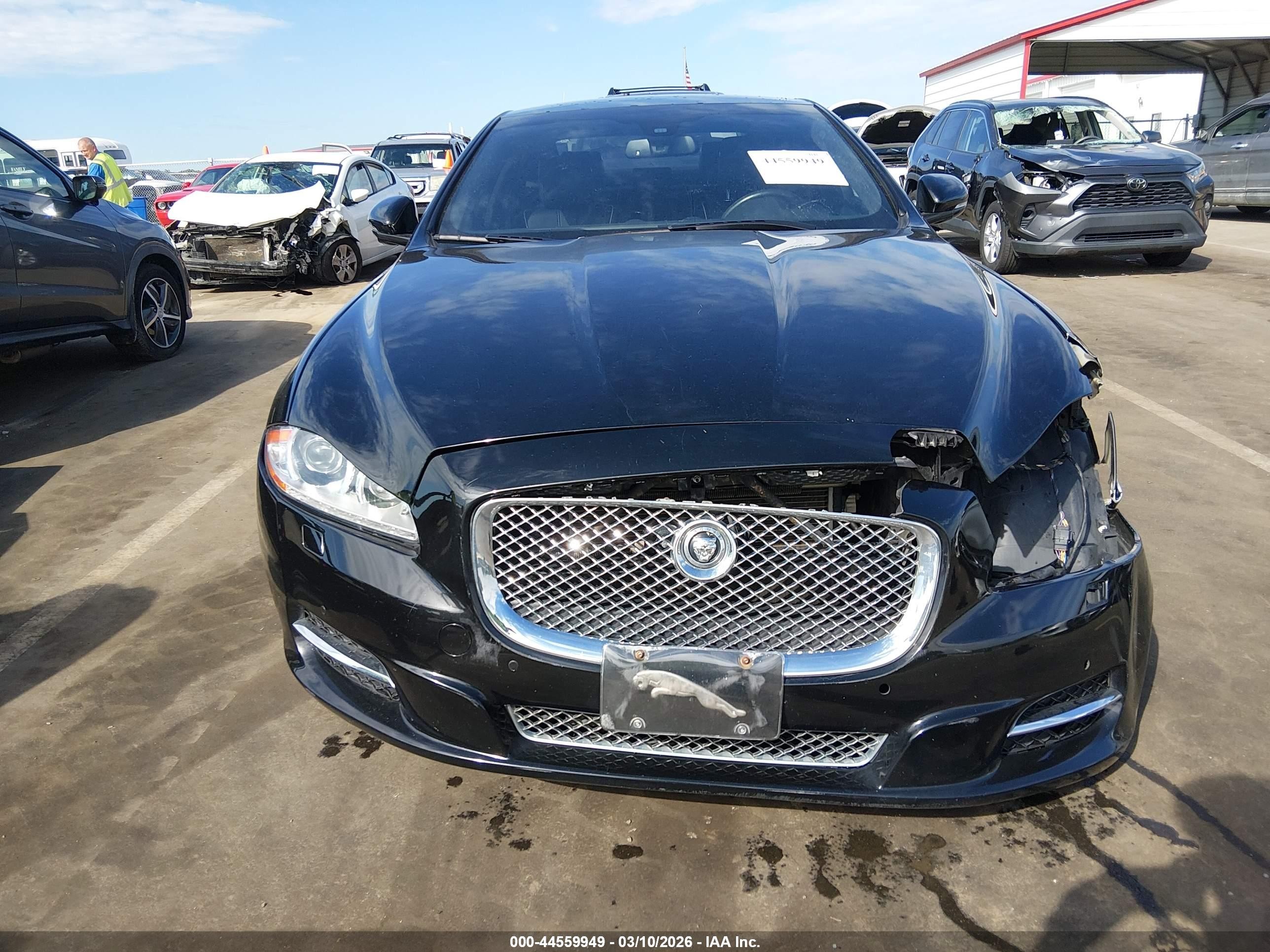 2013 Jaguar Xj Xjl Portfolio Black vin: SAJXJ2GD6D8V47007