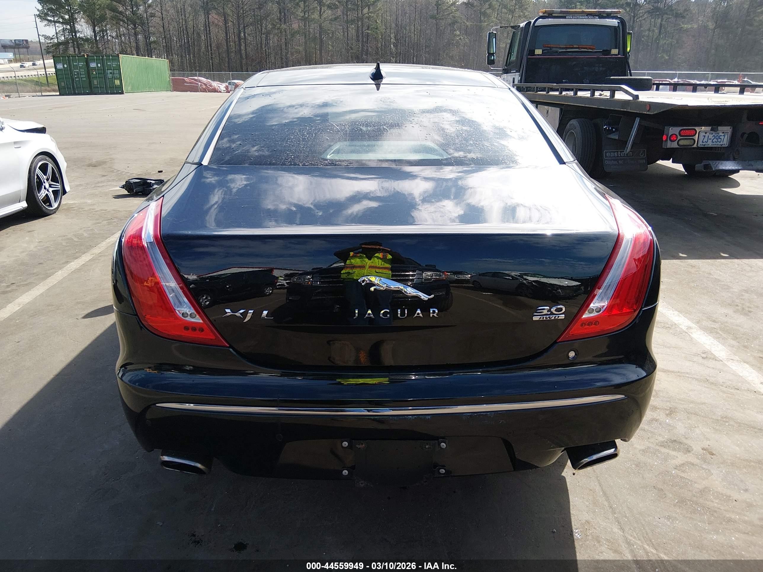 2013 Jaguar Xj Xjl Portfolio Black vin: SAJXJ2GD6D8V47007