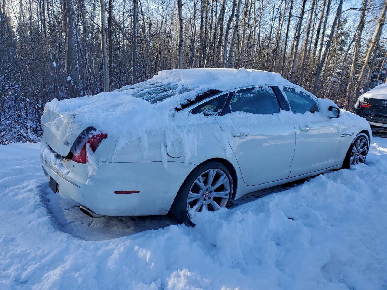2014 Jaguar Xjl Portfolio White vin: SAJXJ2GD8E8V63503