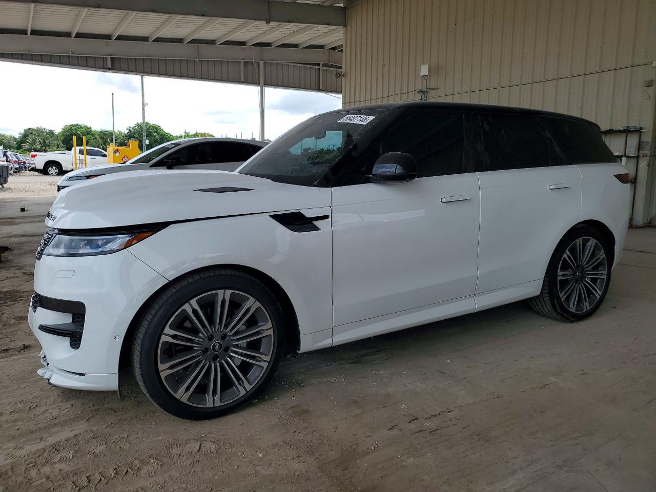 2025 Land Rover Range Rover Sport Dynamic Se White vin: SAL1L9FU6SA469528
