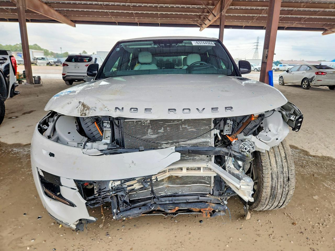 2024 Land Rover Range Rover Sport Dynamic Se White vin: SAL1L9FUXRA167248