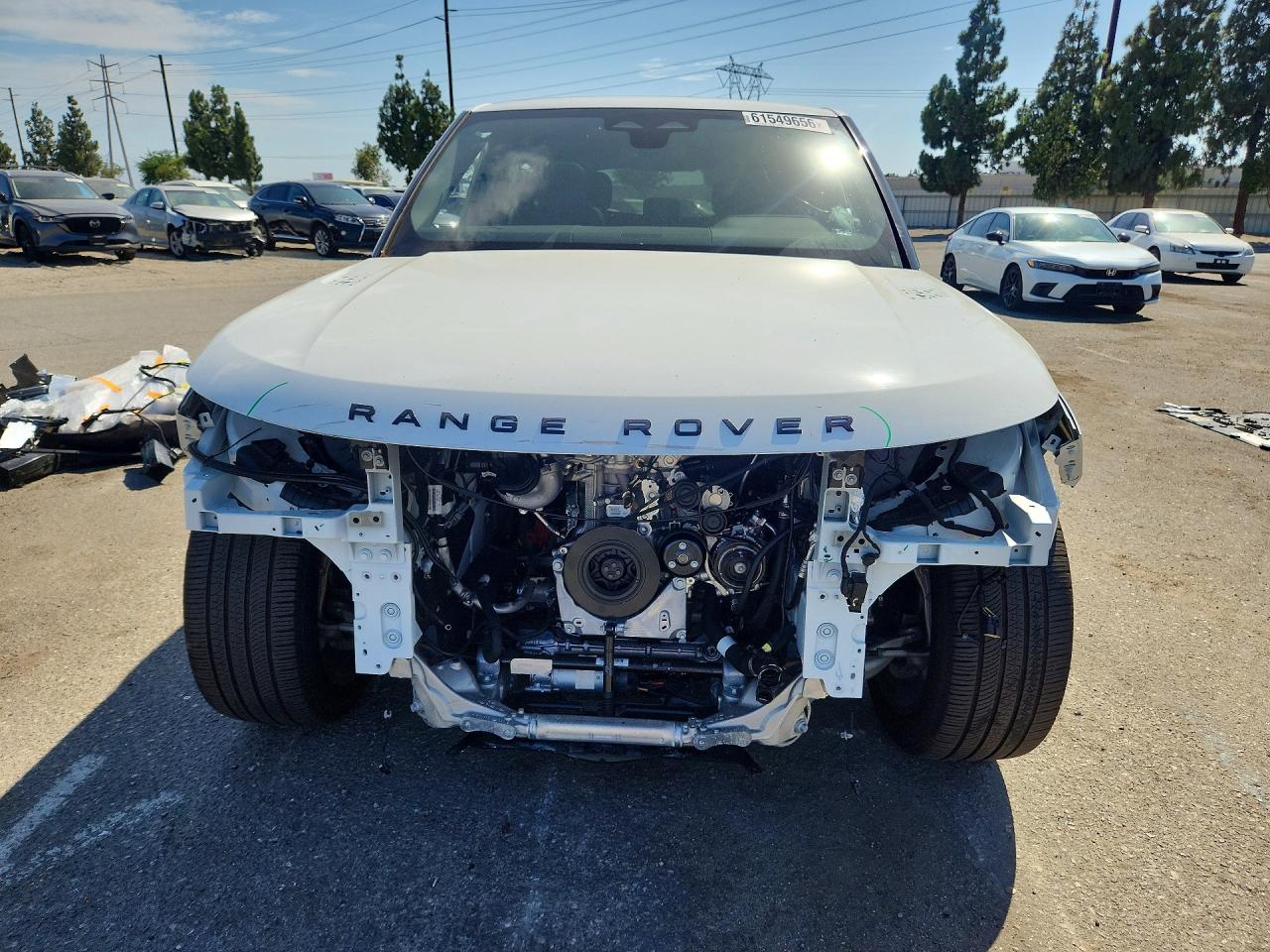 2025 Land Rover Range Rover Sport Se White vin: SAL1P9EU2SA472500