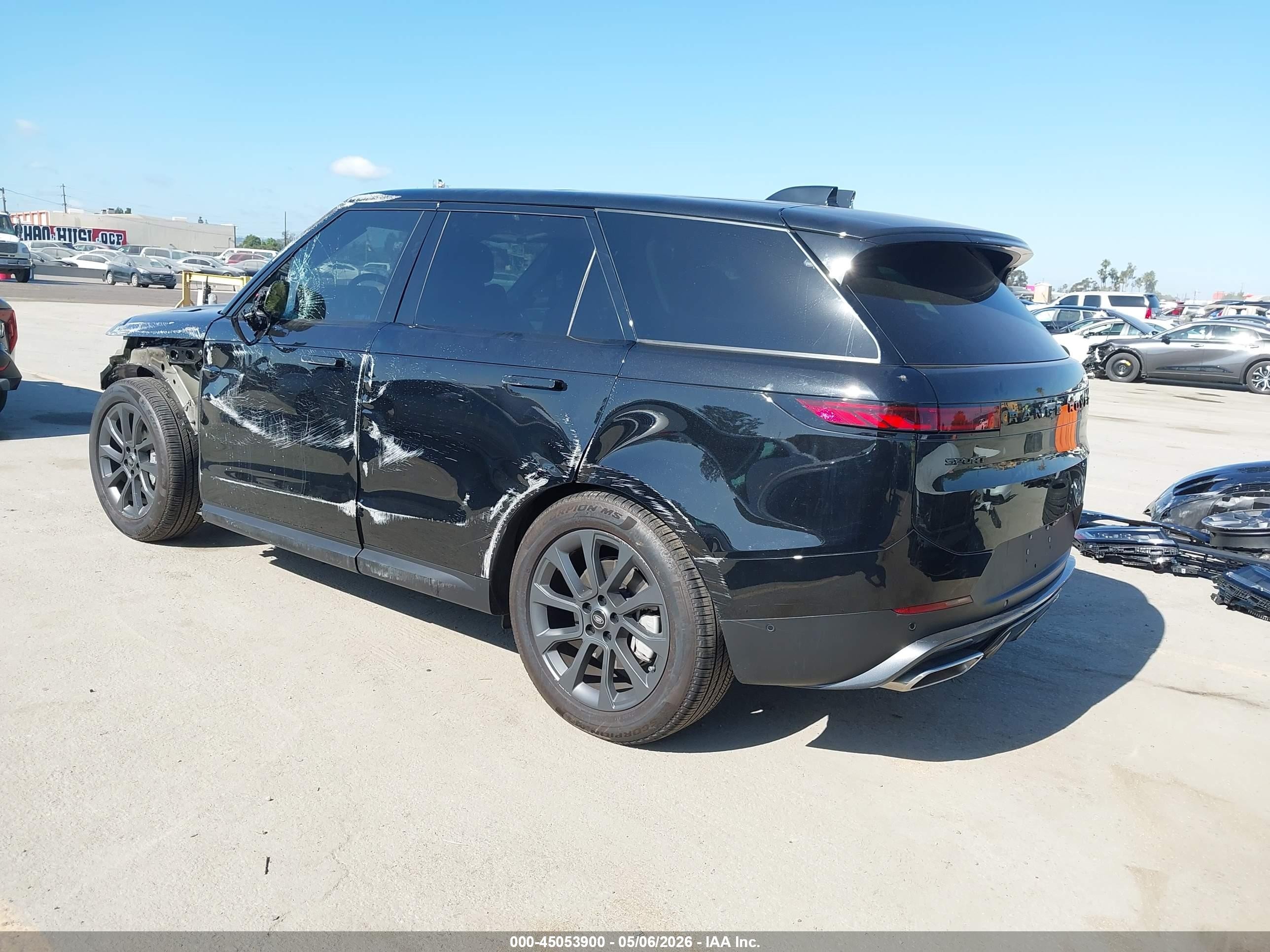 2025 Land Rover Range Rover Sport P360 Se Black vin: SAL1P9EU7SA468314