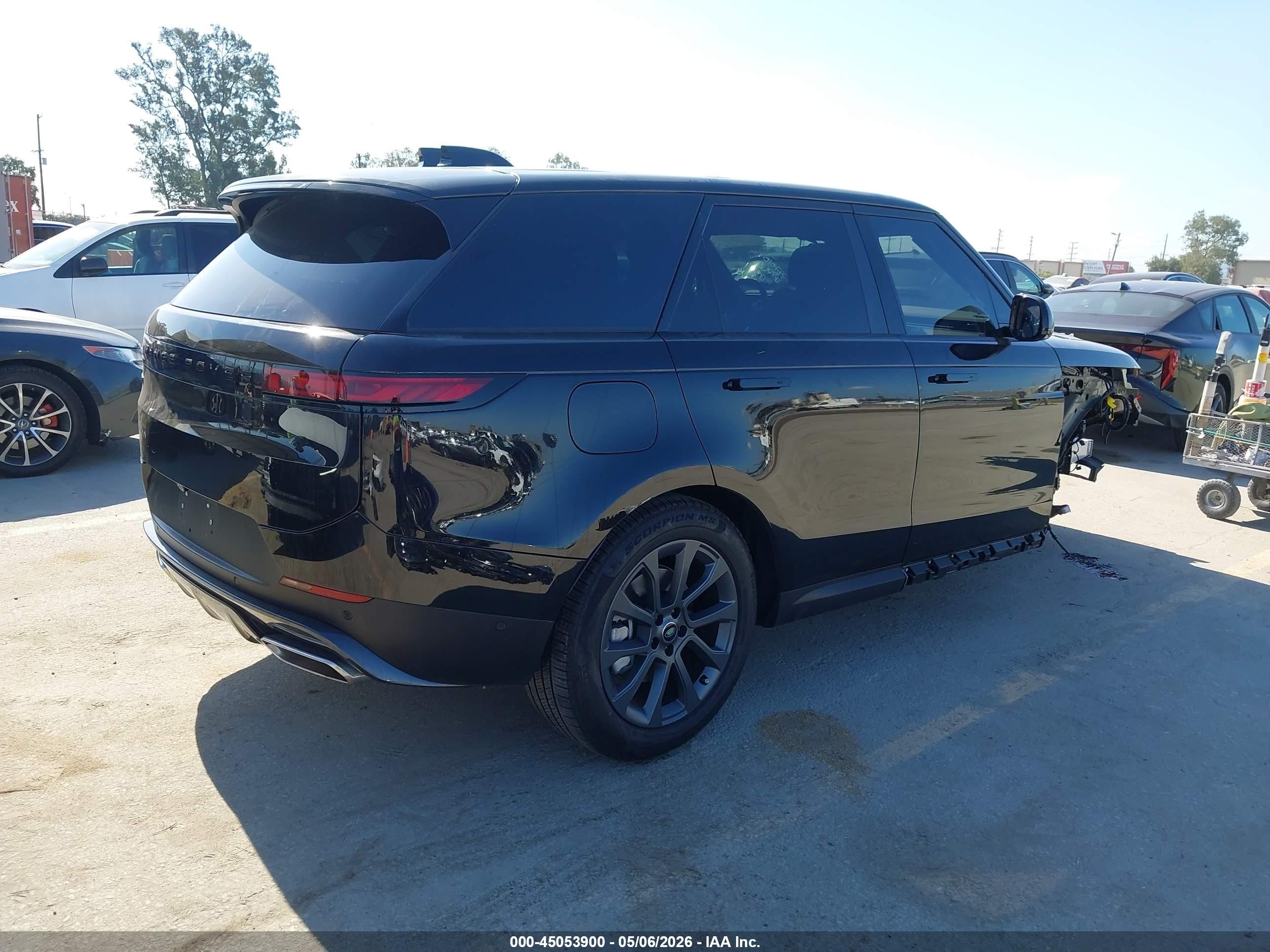 2025 Land Rover Range Rover Sport P360 Se Black vin: SAL1P9EU7SA468314