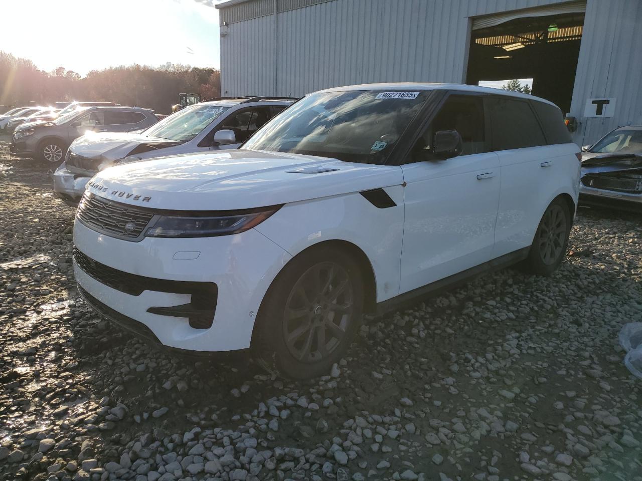 2024 Land Rover Range Rover Sport Se White vin: SAL1P9EU9RA180854