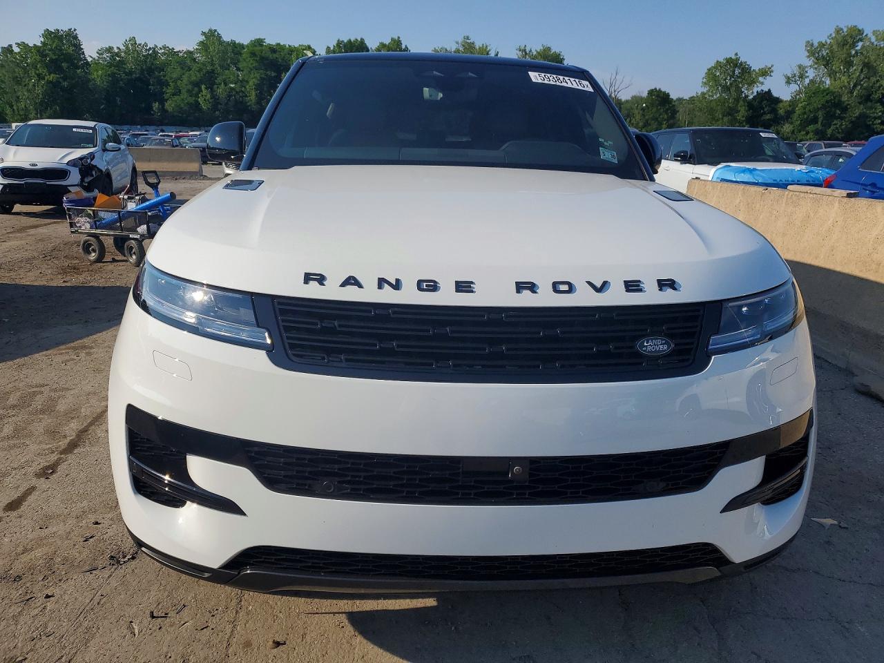 2025 Land Rover Range Rover Sport Se White vin: SAL1P9EUXSA481056