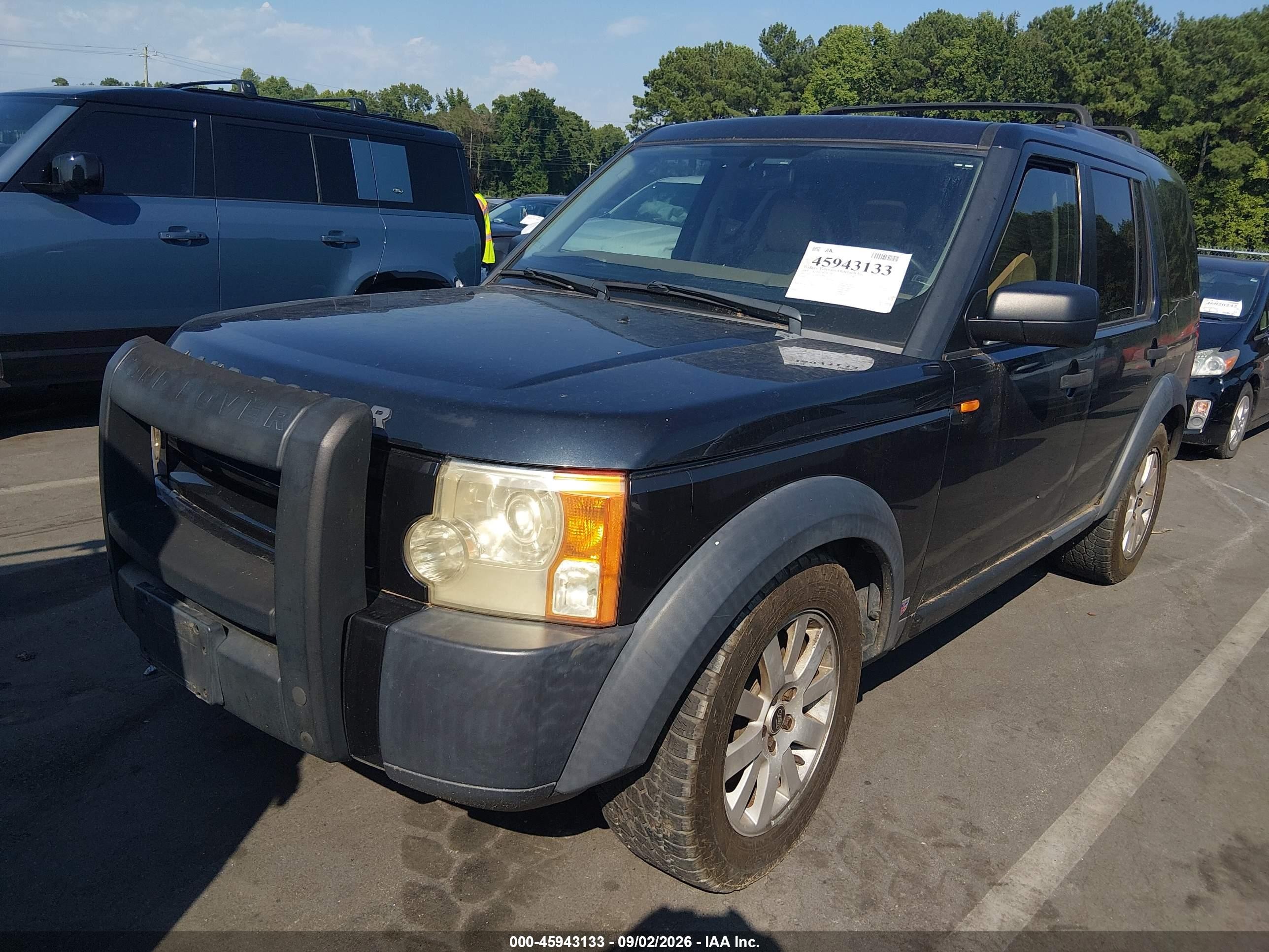 2005 Land Rover Lr3 Se Black vin: SALAA25405A308871