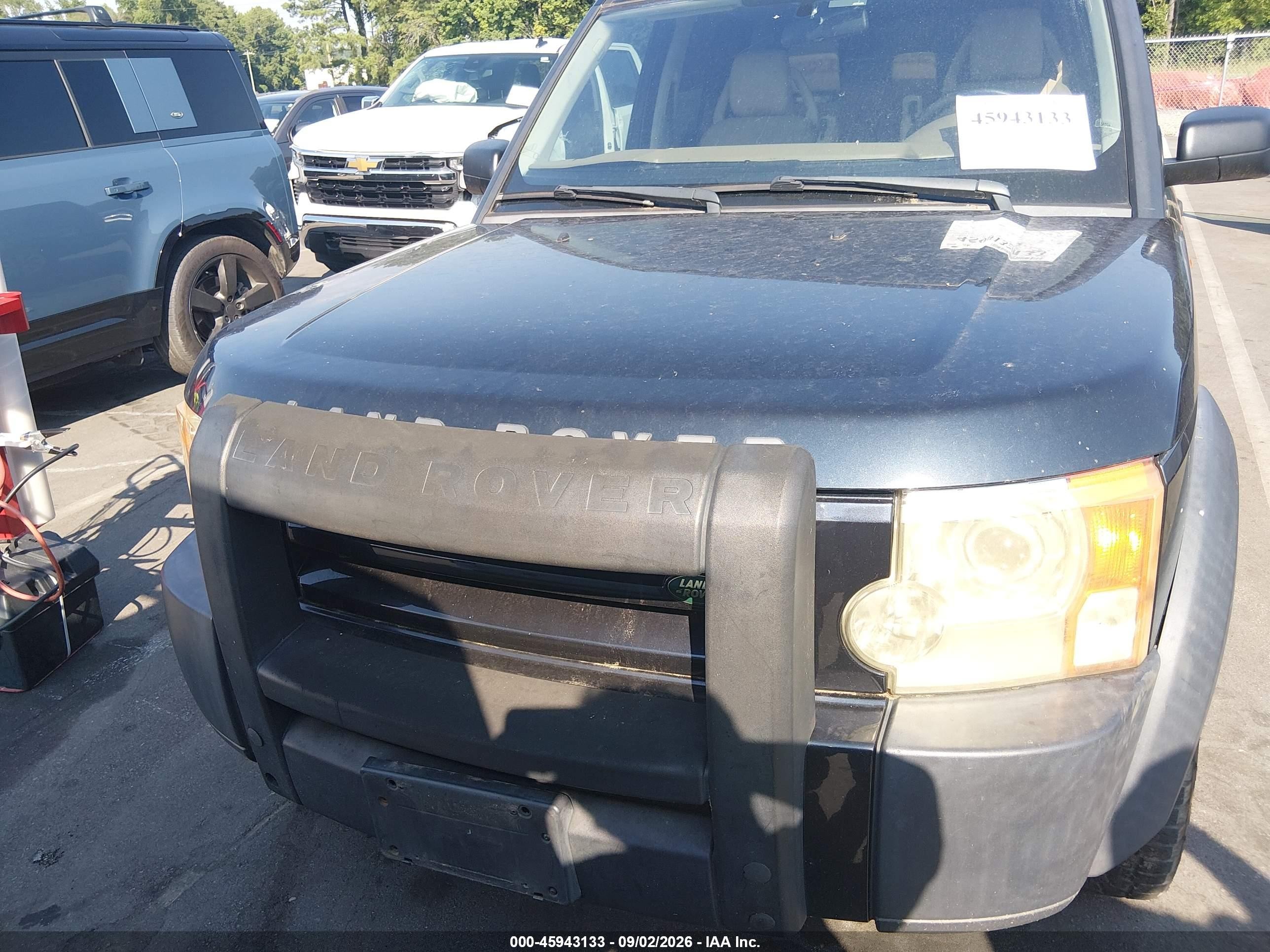 2005 Land Rover Lr3 Se Black vin: SALAA25405A308871
