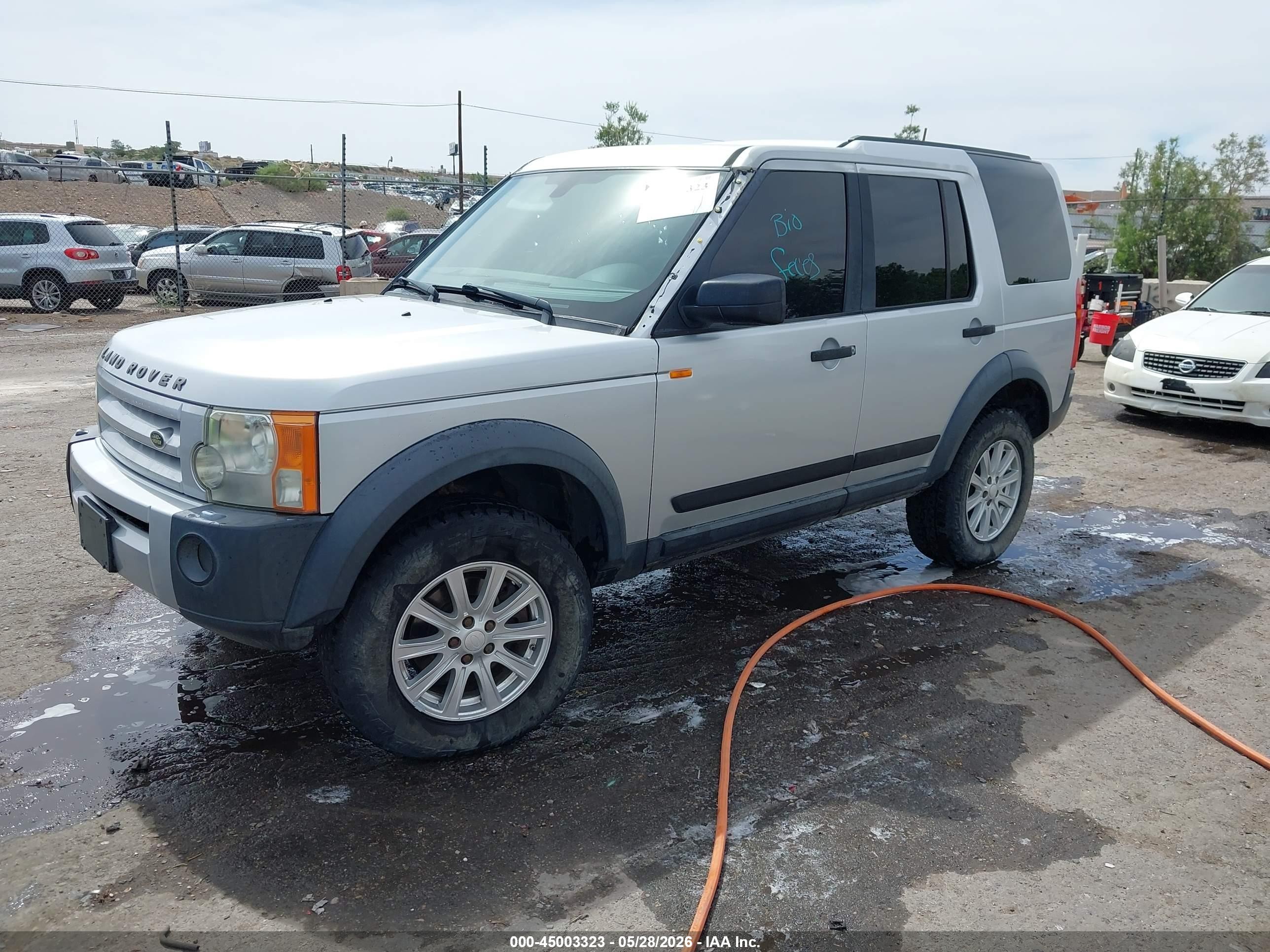 2005 Land Rover Lr3 Se Silver vin: SALAA25415A305719