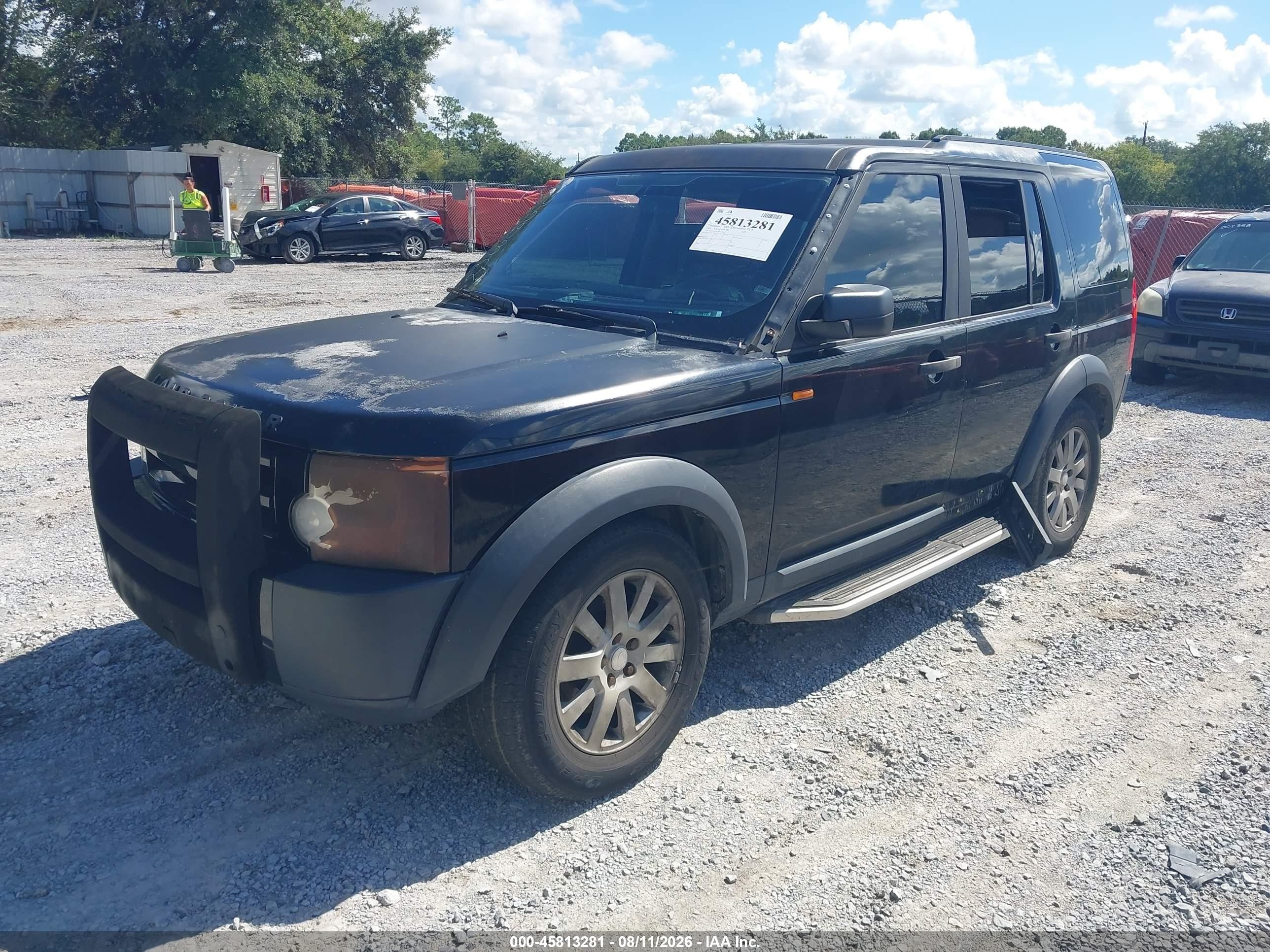 2005 Land Rover Lr3 Se Black vin: SALAA25415A305932