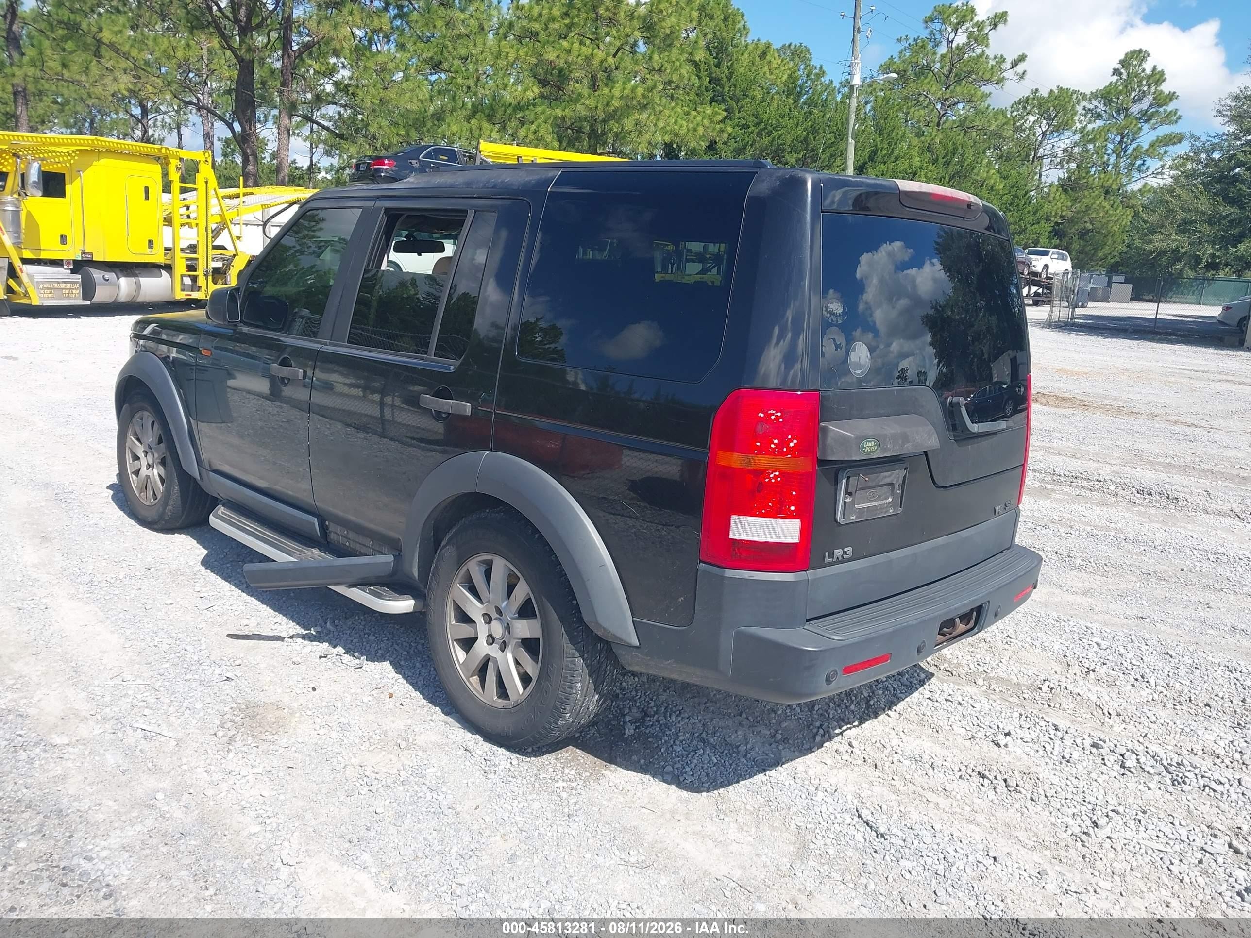 2005 Land Rover Lr3 Se Black vin: SALAA25415A305932